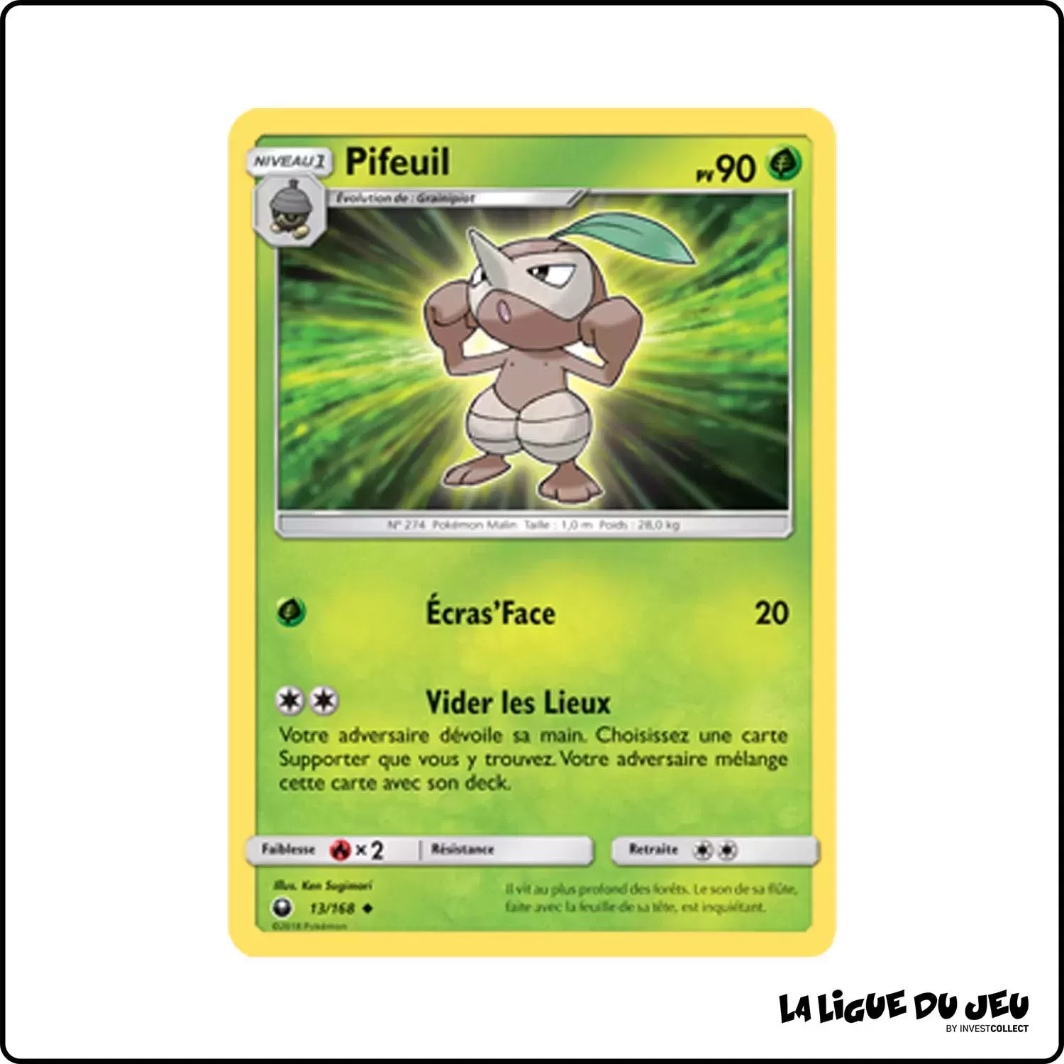 Peu commune - Pokemon - Tempête Céleste - Pifeuil 13/168