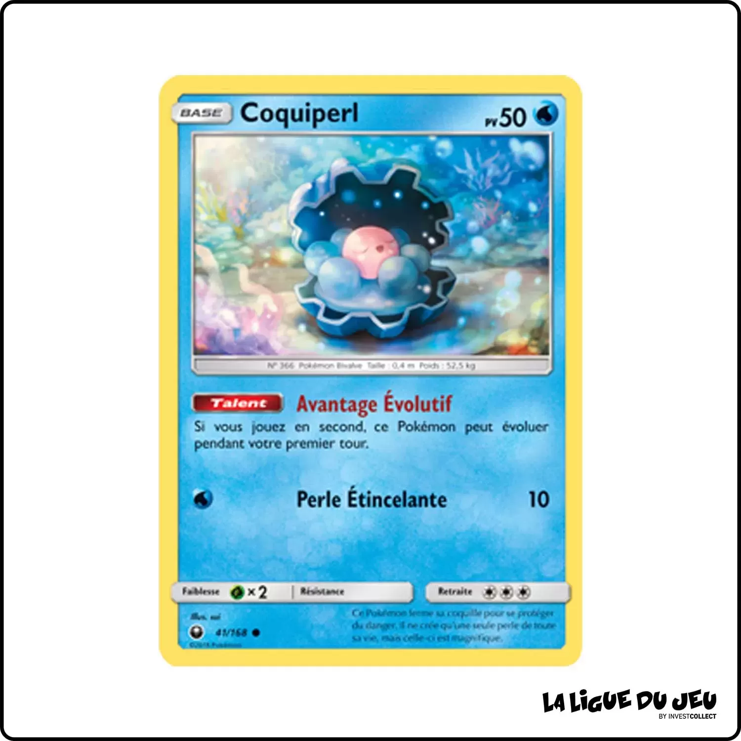 Commune - Pokemon - Tempête Céleste - Coquiperl 41/168