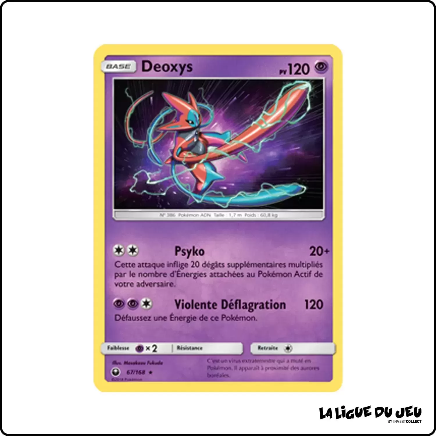 Holo - Pokemon - Tempête Céleste - Deoxys 67/168