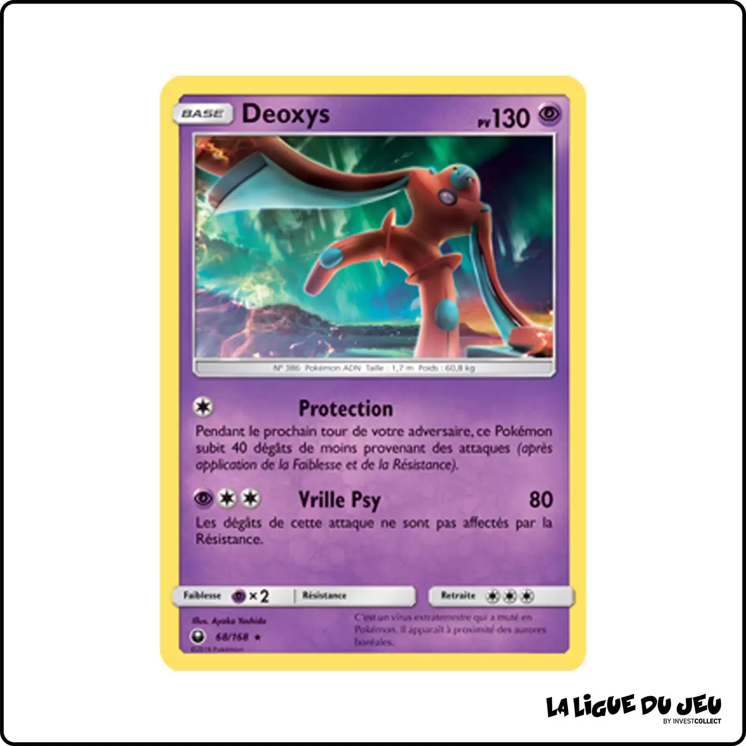 Rare - Pokemon - Tempête Céleste - Deoxys 68/168