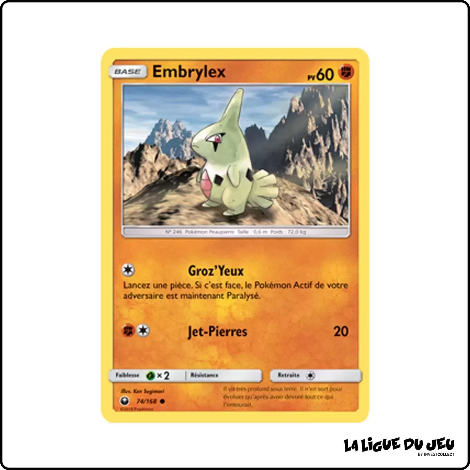 Commune - Pokemon - Tempête Céleste - Embrylex 74/168