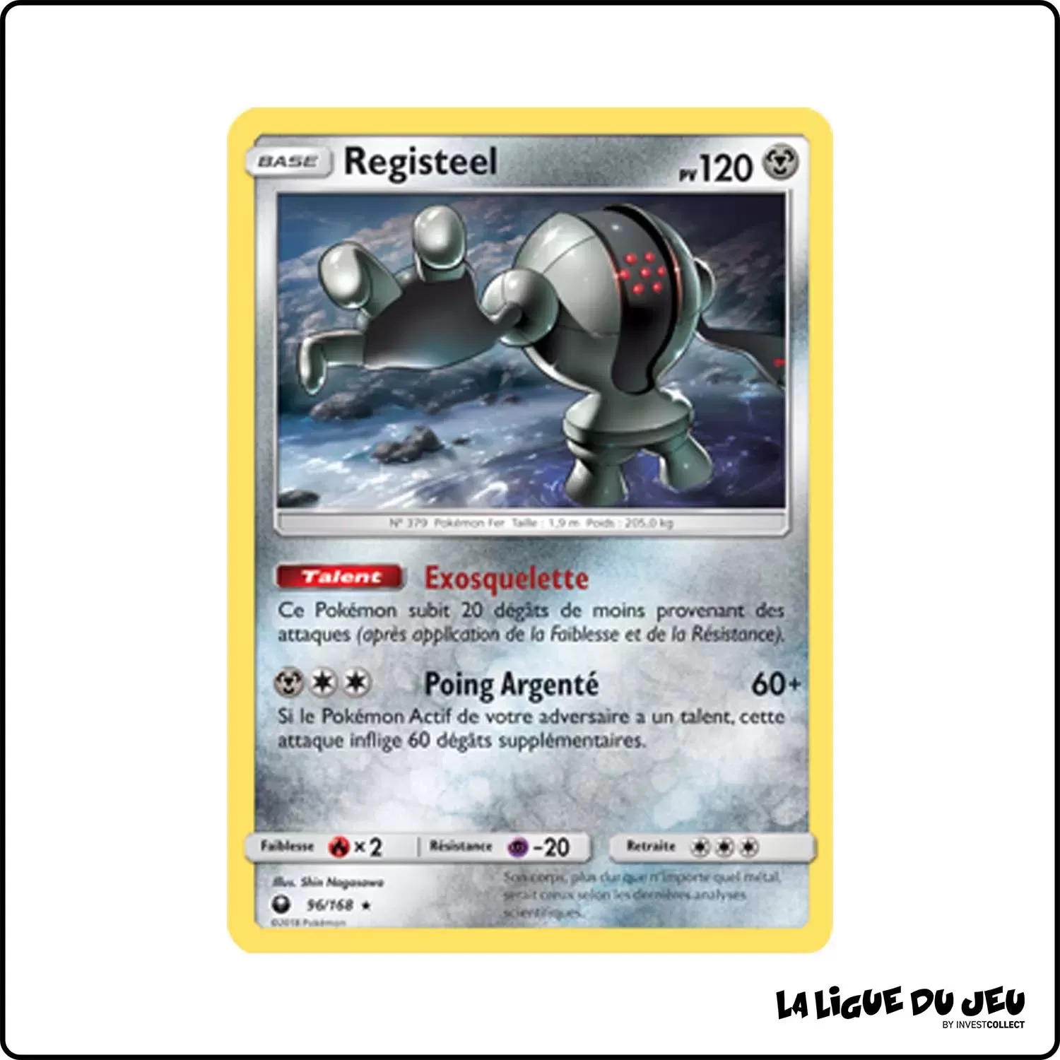 Rare - Pokemon - Tempête Céleste - Registeel 96/168