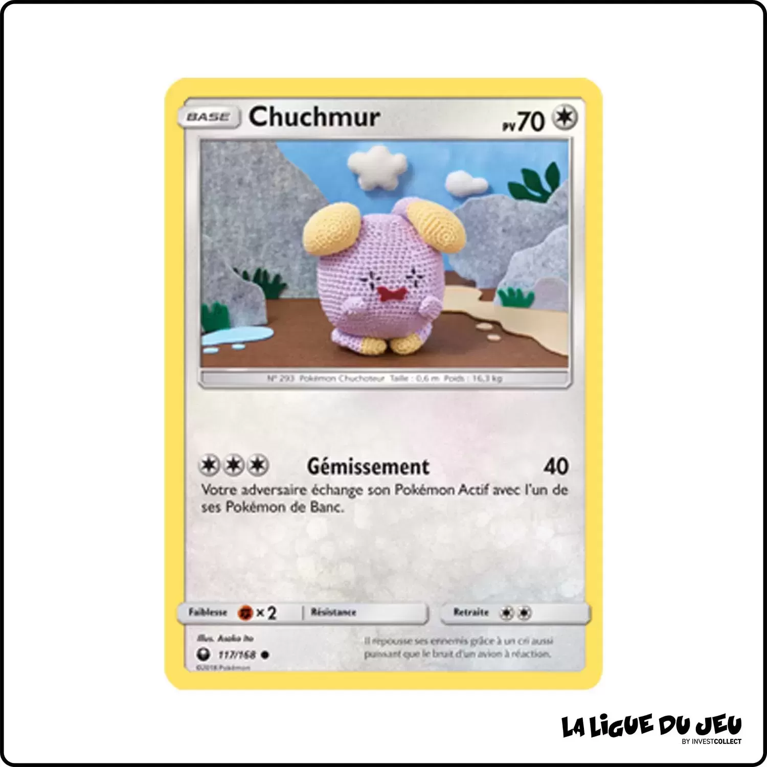 Commune - Pokemon - Tempête Céleste - Chuchmur 117/168