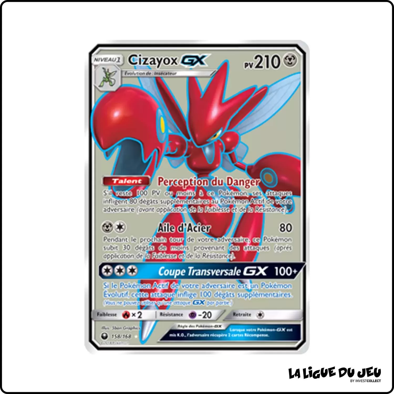 Ultra - Pokemon - Tempête Céleste - Cizayox-GX 158/168