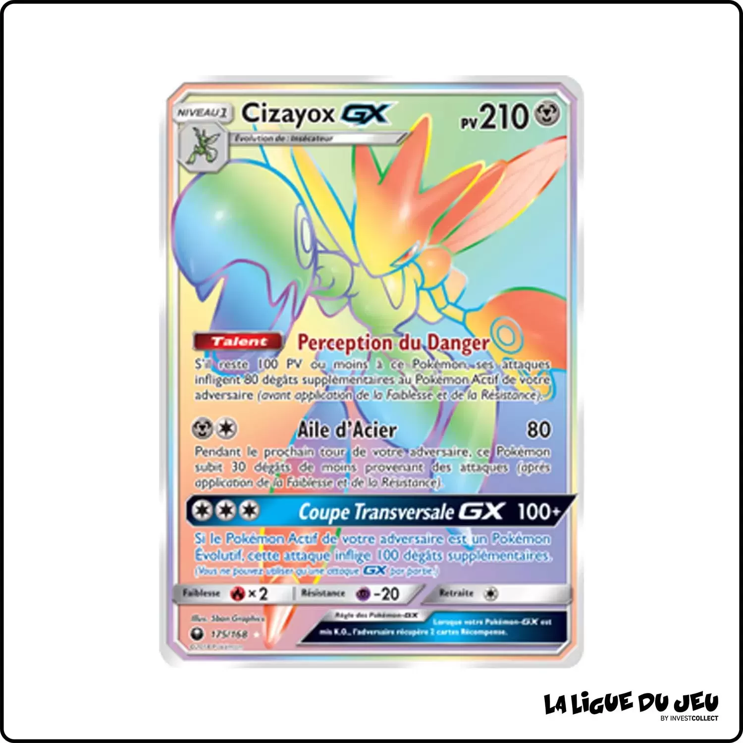 Secrete - Pokemon - Tempête Céleste - Cizayox-GX 175/168