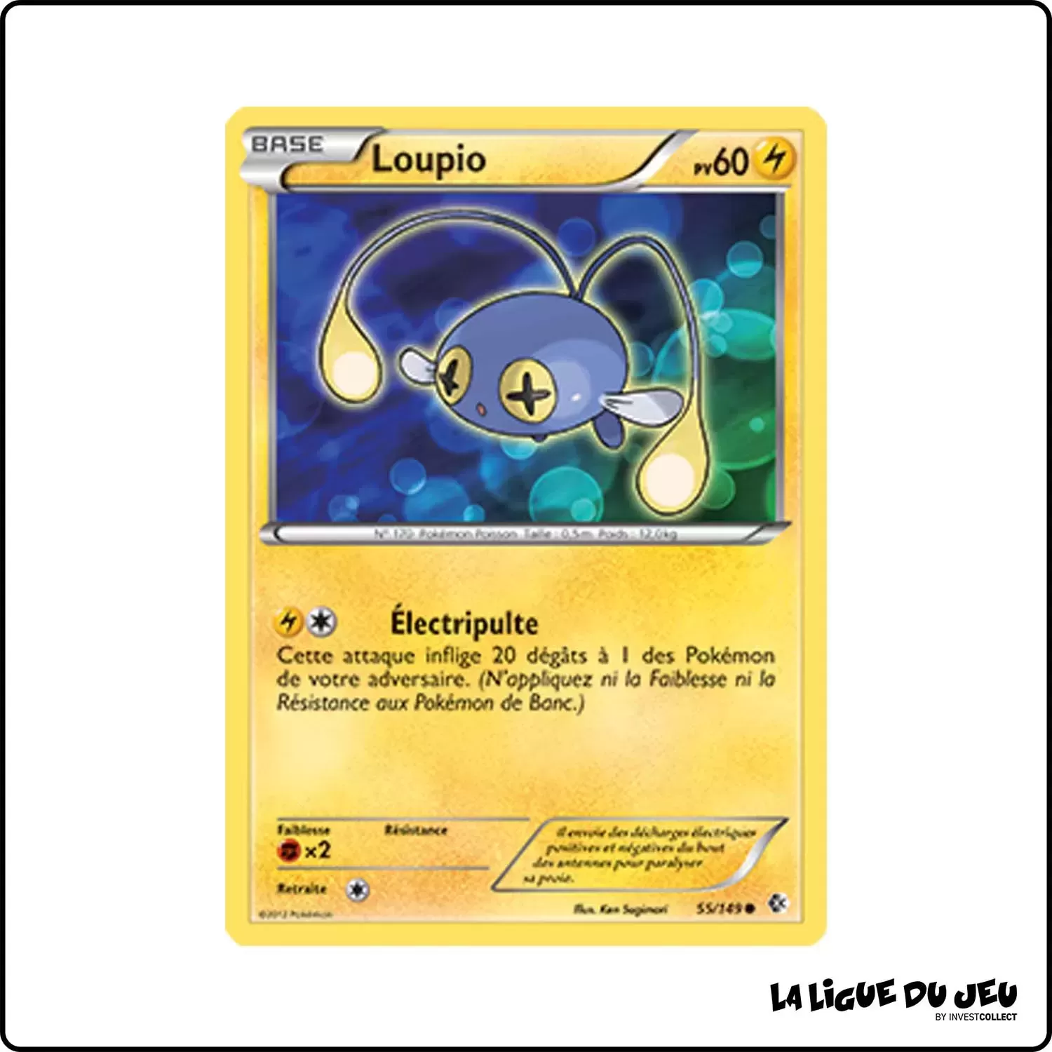 Commune - Pokemon - Frontières Franchies - Loupio 55/149 Pokemon Company - 1