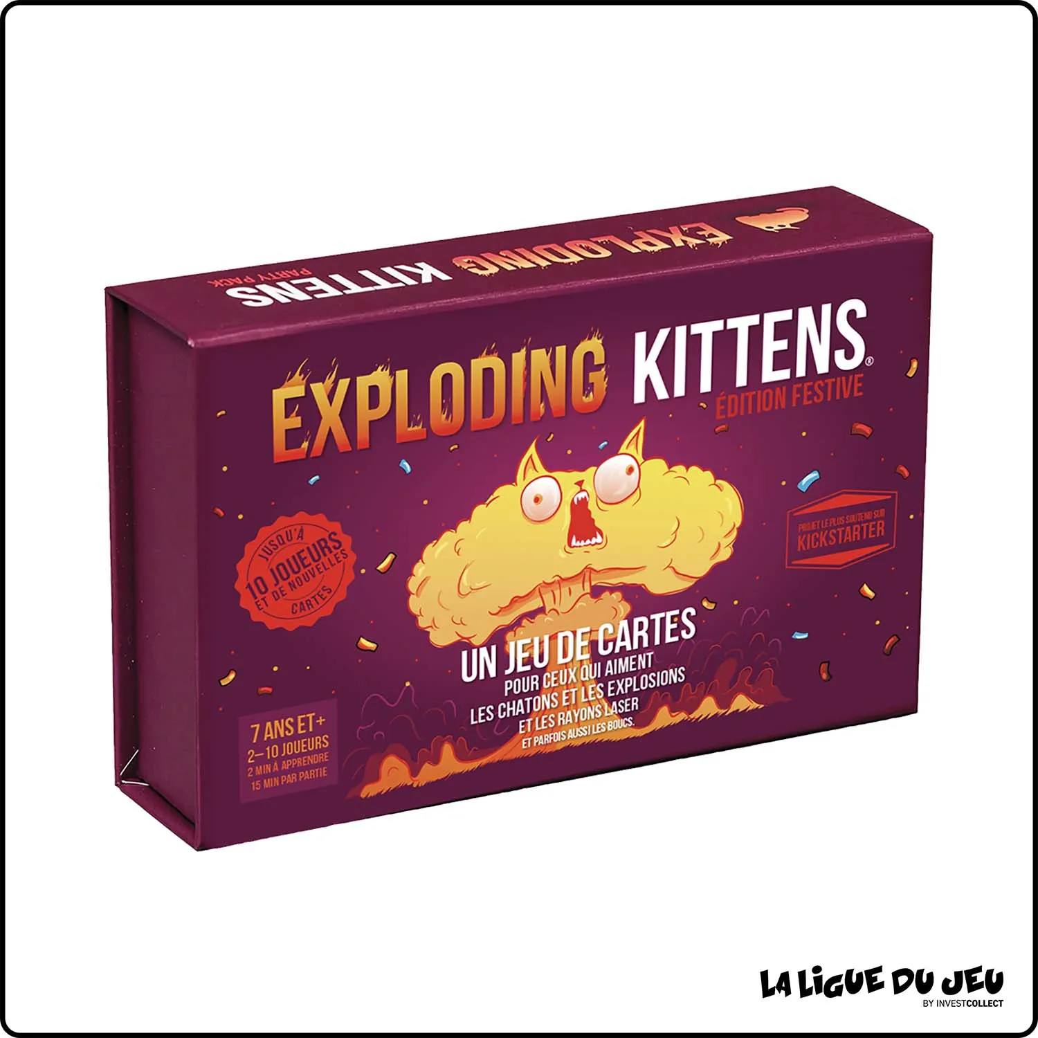 Jeu de Cartes - Exploding Kittens - Édition Festive Exploding Kittens - 1