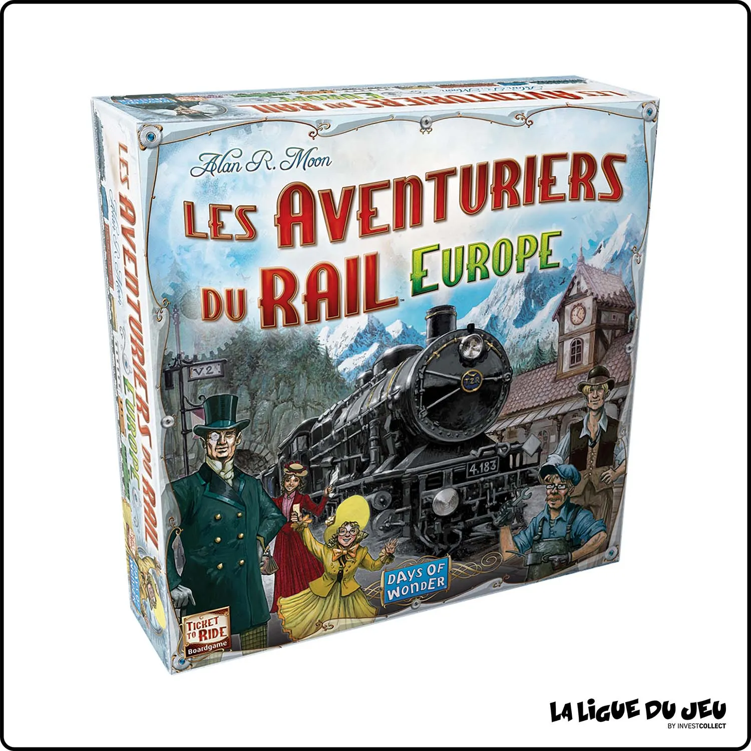 Gestion - Les Aventuriers Du Rail Europe Days Of Wonder - 1