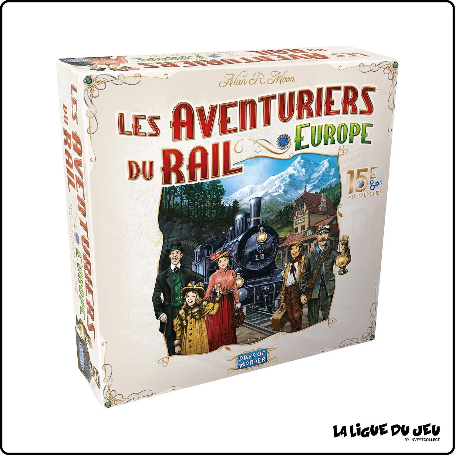 Gestion - Les Aventuriers Du Rail Europe - 15e Anniversaire Days Of Wonder - 1