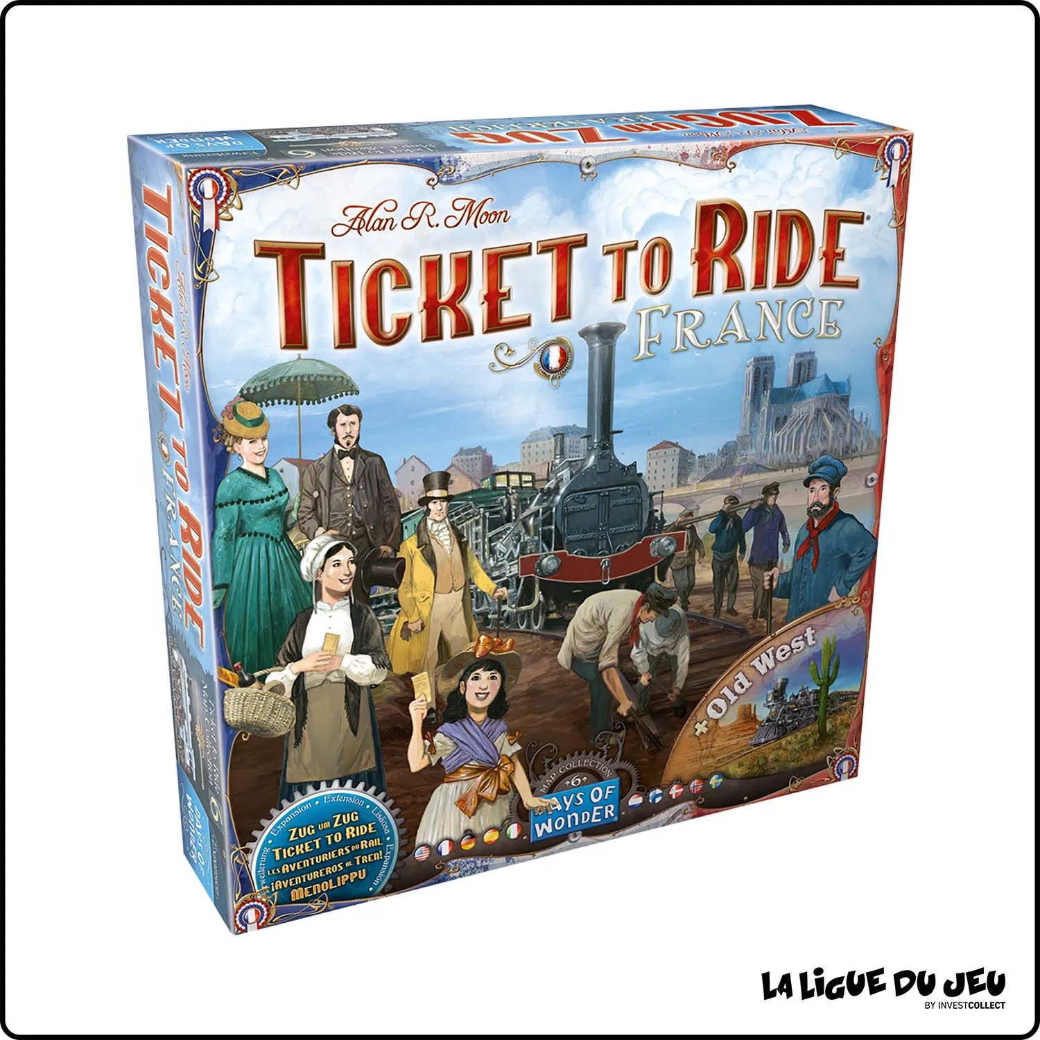 Gestion - Les Aventuriers Du Rail - Extension : France & Old West Days Of Wonder - 1