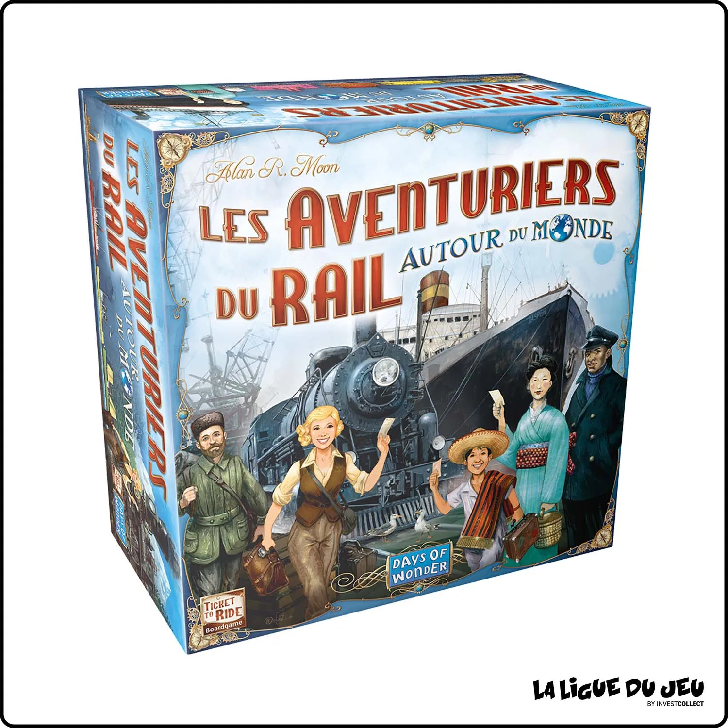 Gestion - Les Aventuriers Du Rail Autour Du Monde Days Of Wonder - 1