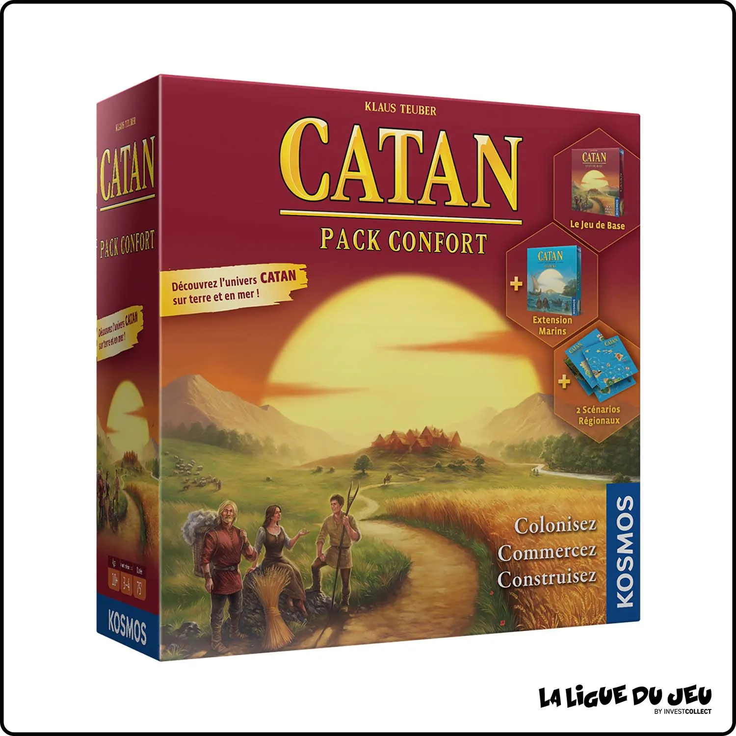 Gestion - Catan : Pack Confort Kosmos - 1