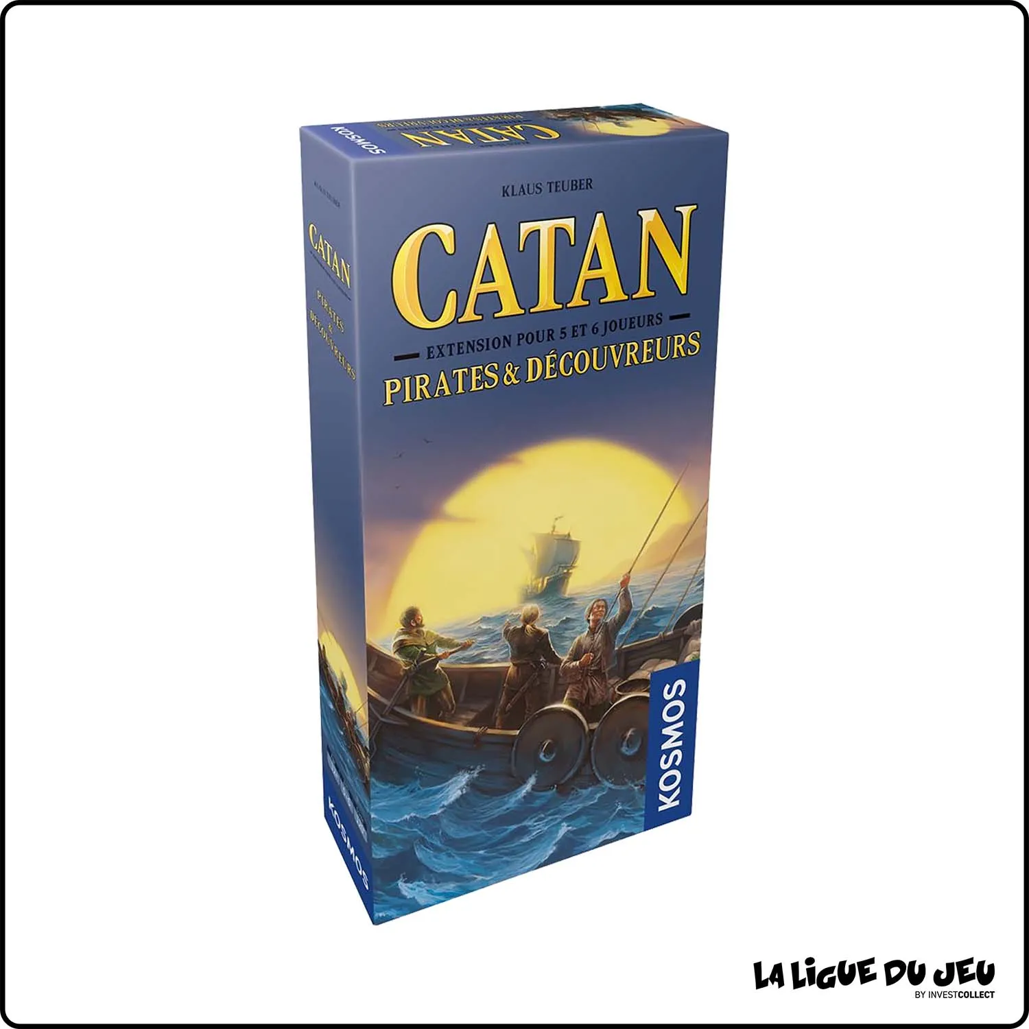 Gestion - Catan : Pirates & Découvreurs - Extension Pour 5 et 6 Joueurs Kosmos - 1