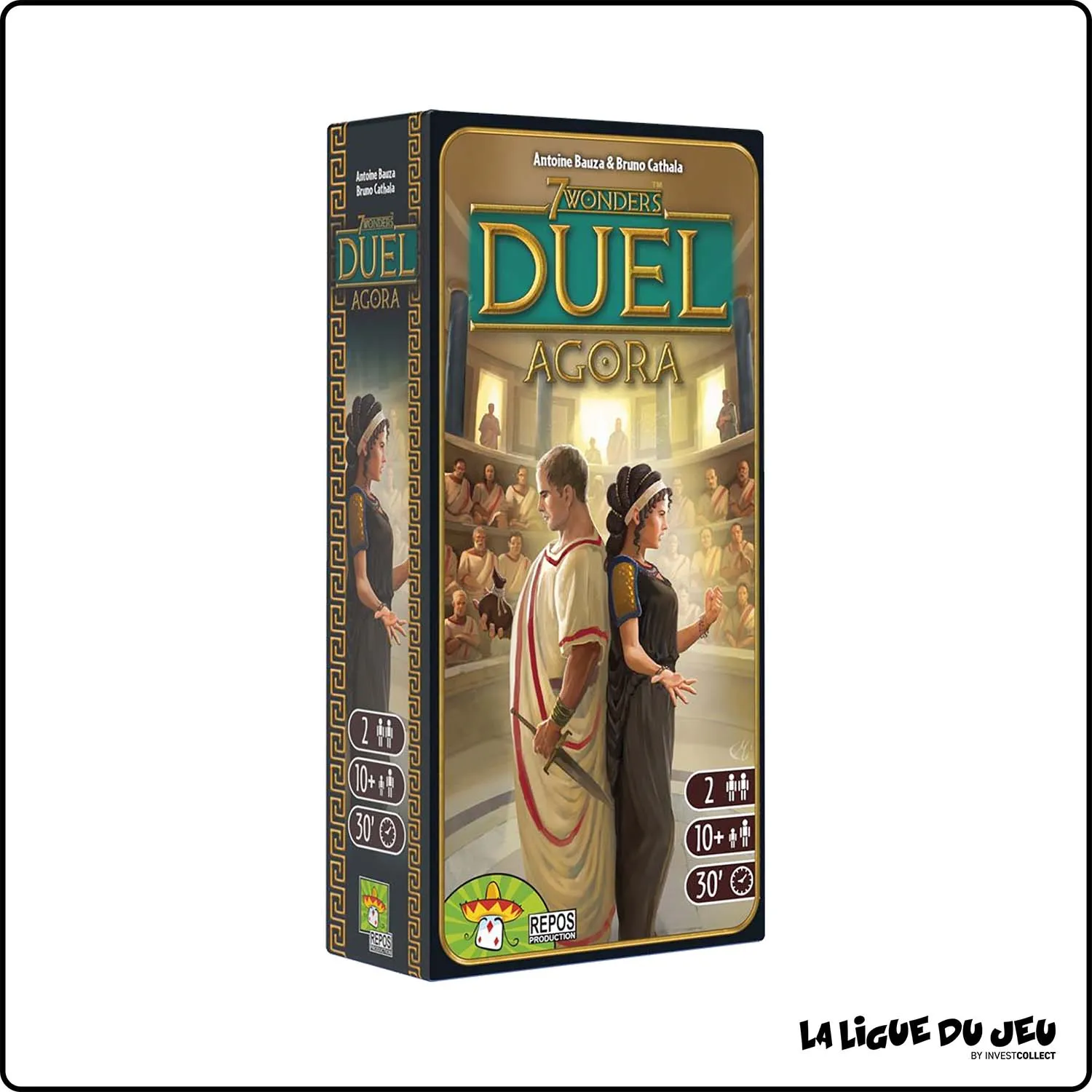 Stratégie - 7 Wonders Duel Extension : Agora Repos Production - 1