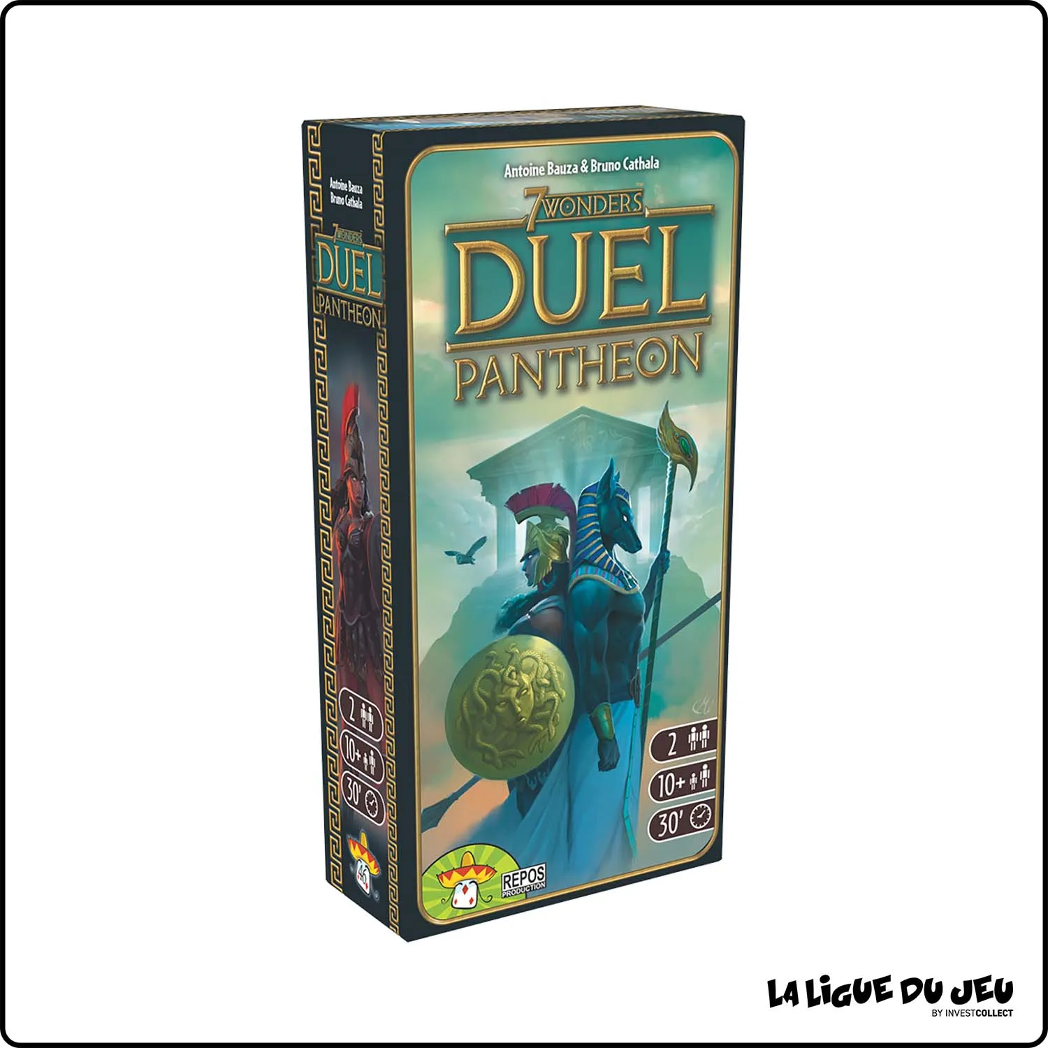 Stratégie - 7 Wonders Duel Extension : Pantheon Repos Production - 1