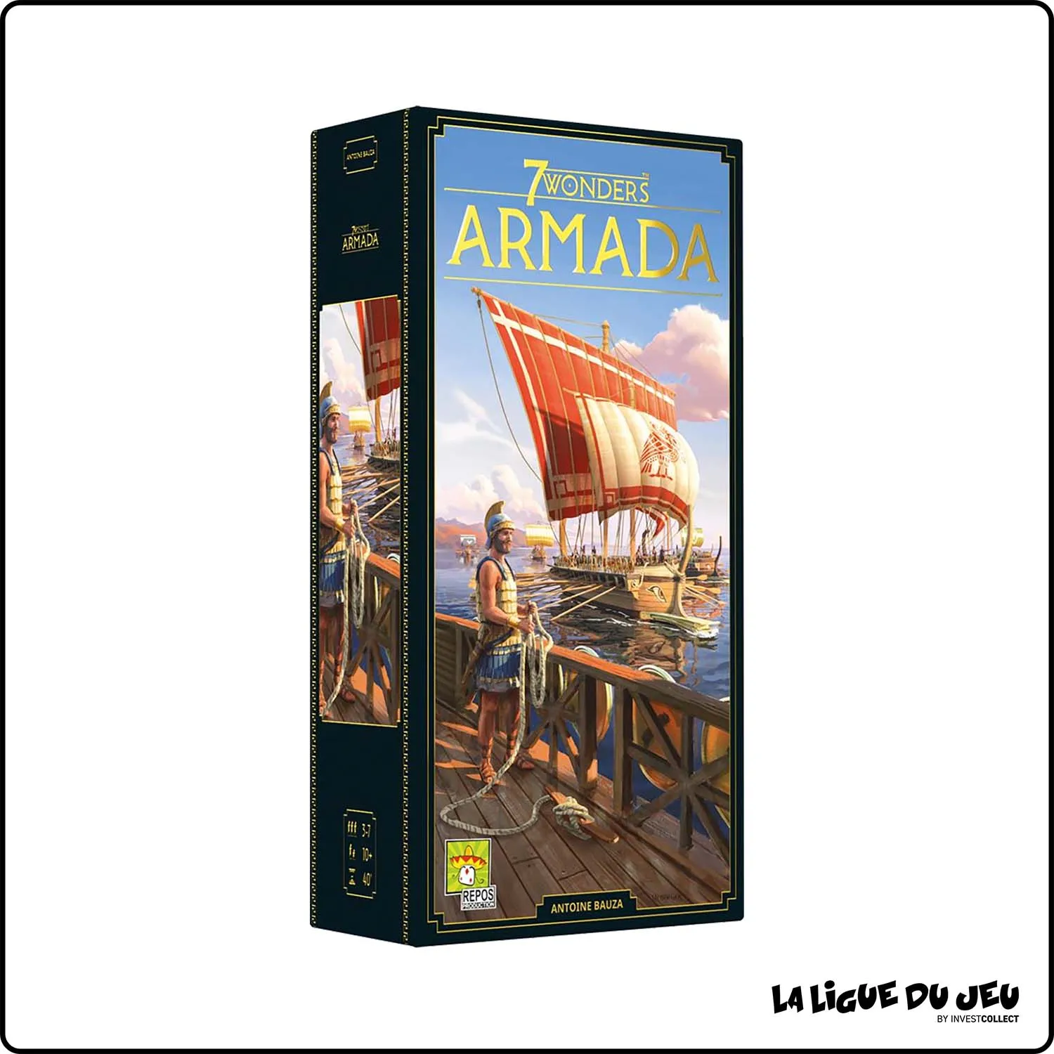 Stratégie - 7 Wonders Edition 2020 - Extension : Armada Repos Production - 1