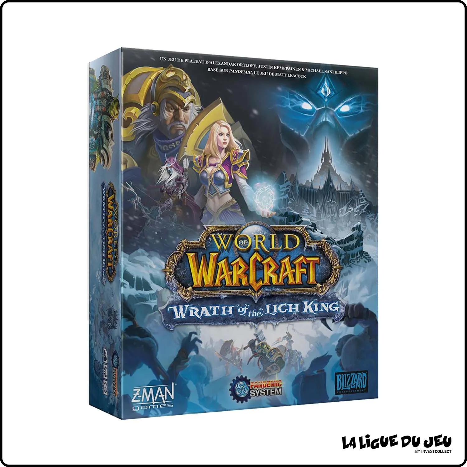 Coopératif - World of Warcraft : Wrath of the Lich King - A Pandemic System Board Game Z-Man Games - 1