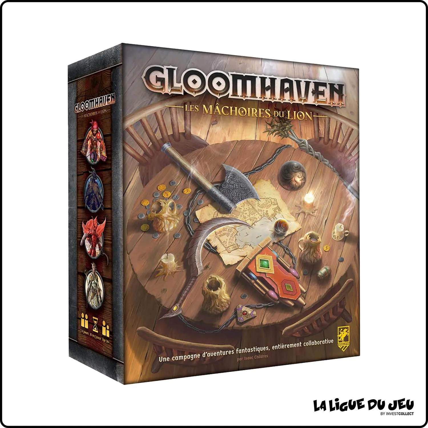 Aventure - Coopératif - Gloomhaven - Les Mâchoires du Lion Cephalofair Games - 1