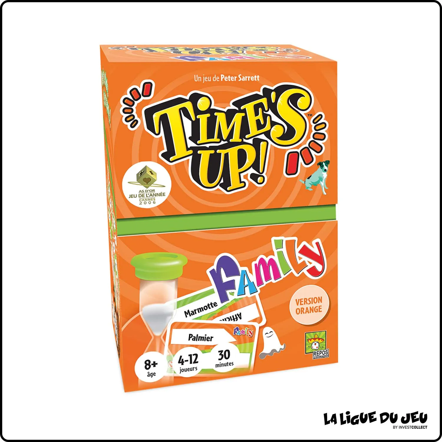 Ambiance - Jeu de devinettes - Time's Up Family (Orange) Repos Production - 1