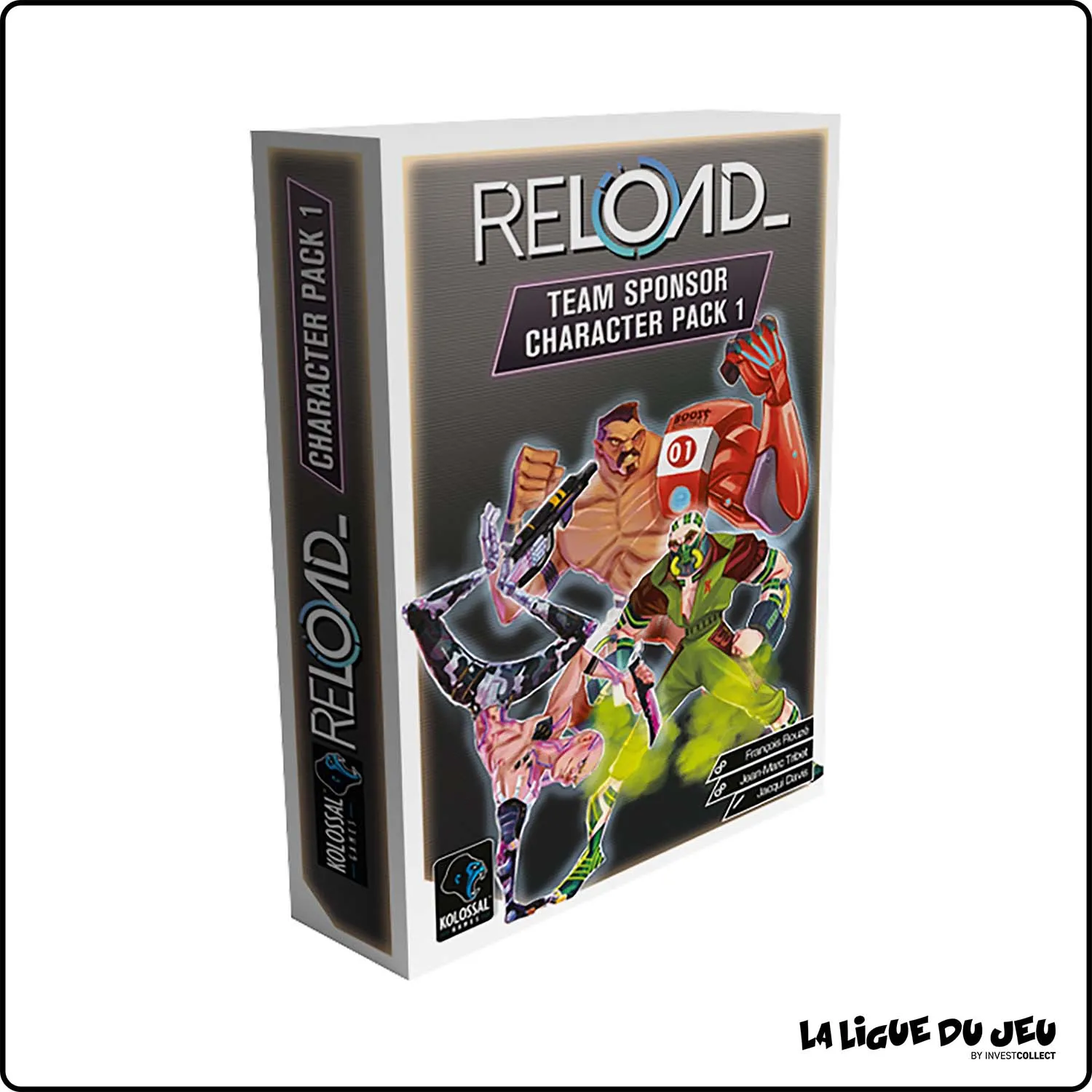 Stratégie - Aventure - Reload : Team Sponsor Character Pack 1 Kolossal Games - 1