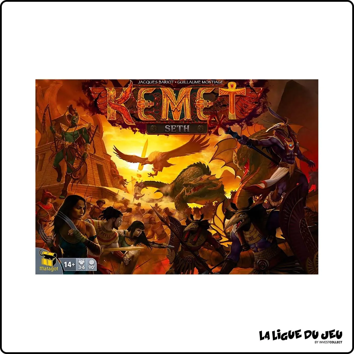 Stratégie - Action/Combat - Kemet - Seth Matagot - 1