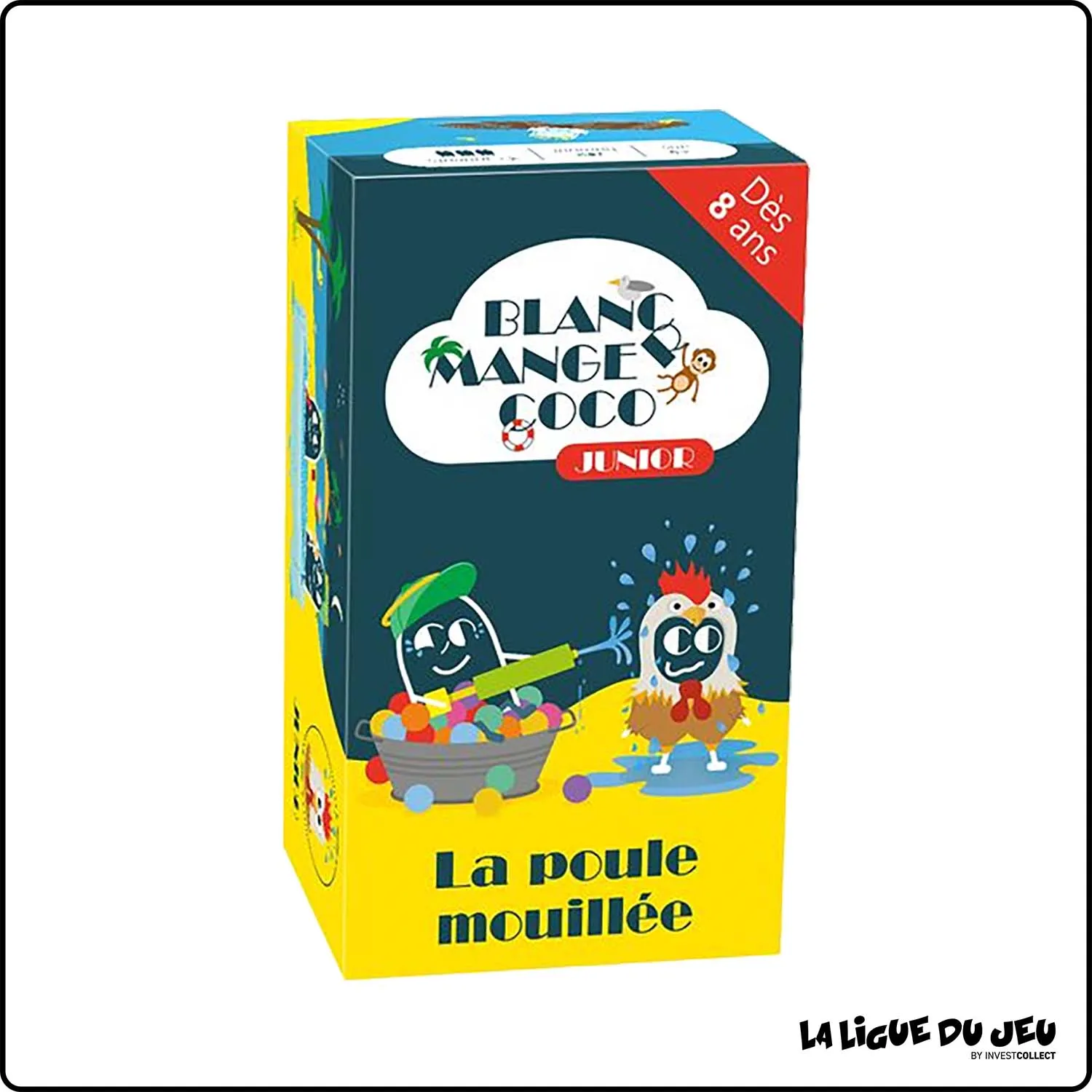 Jeu de Cartes - Blanc Manger Coco Junior - La Poule Mouillée Hiboutatilus - 1