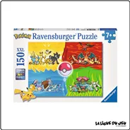 Réflexion - Puzzle - Pokemon : Les différents types de pokémon 150 pièces Ravensburger - 1