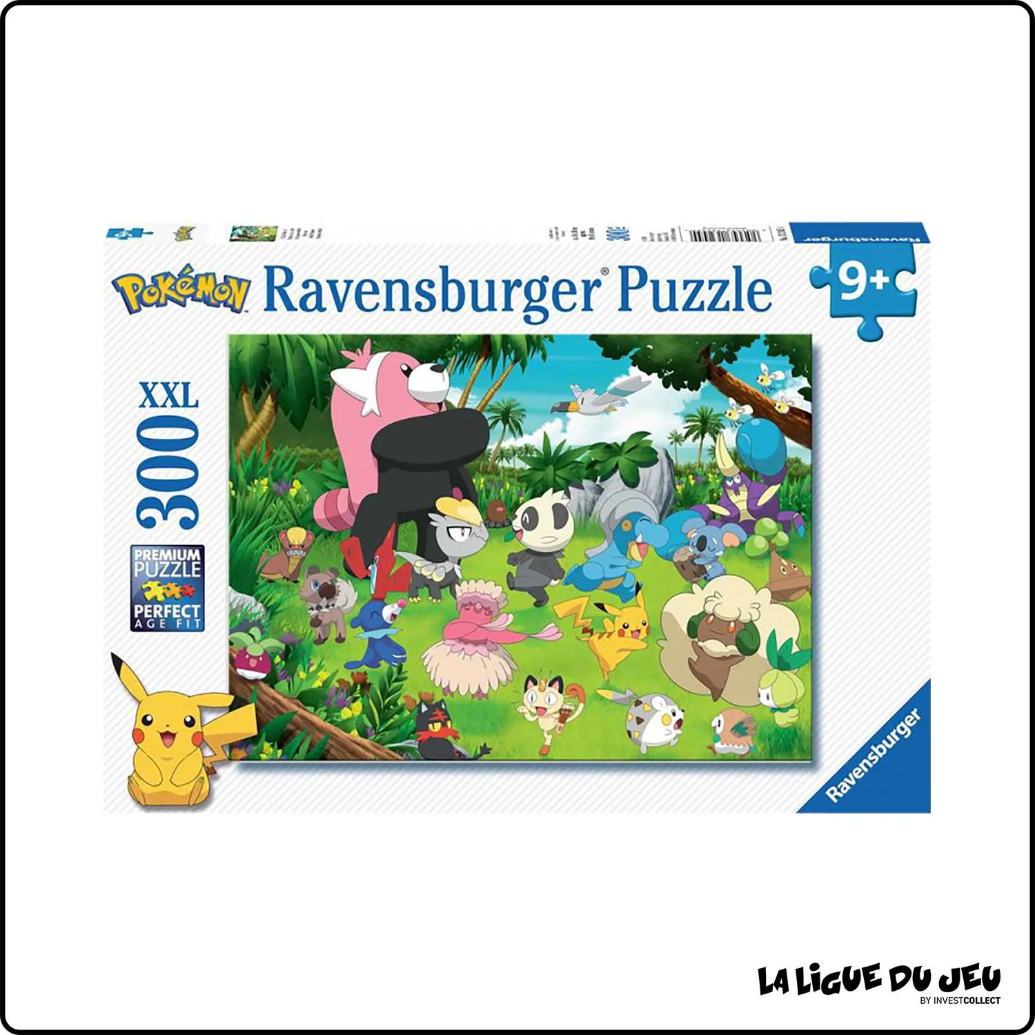 Réflexion - Puzzle - Pokemon : Sauvages 300 pièces Ravensburger - 1