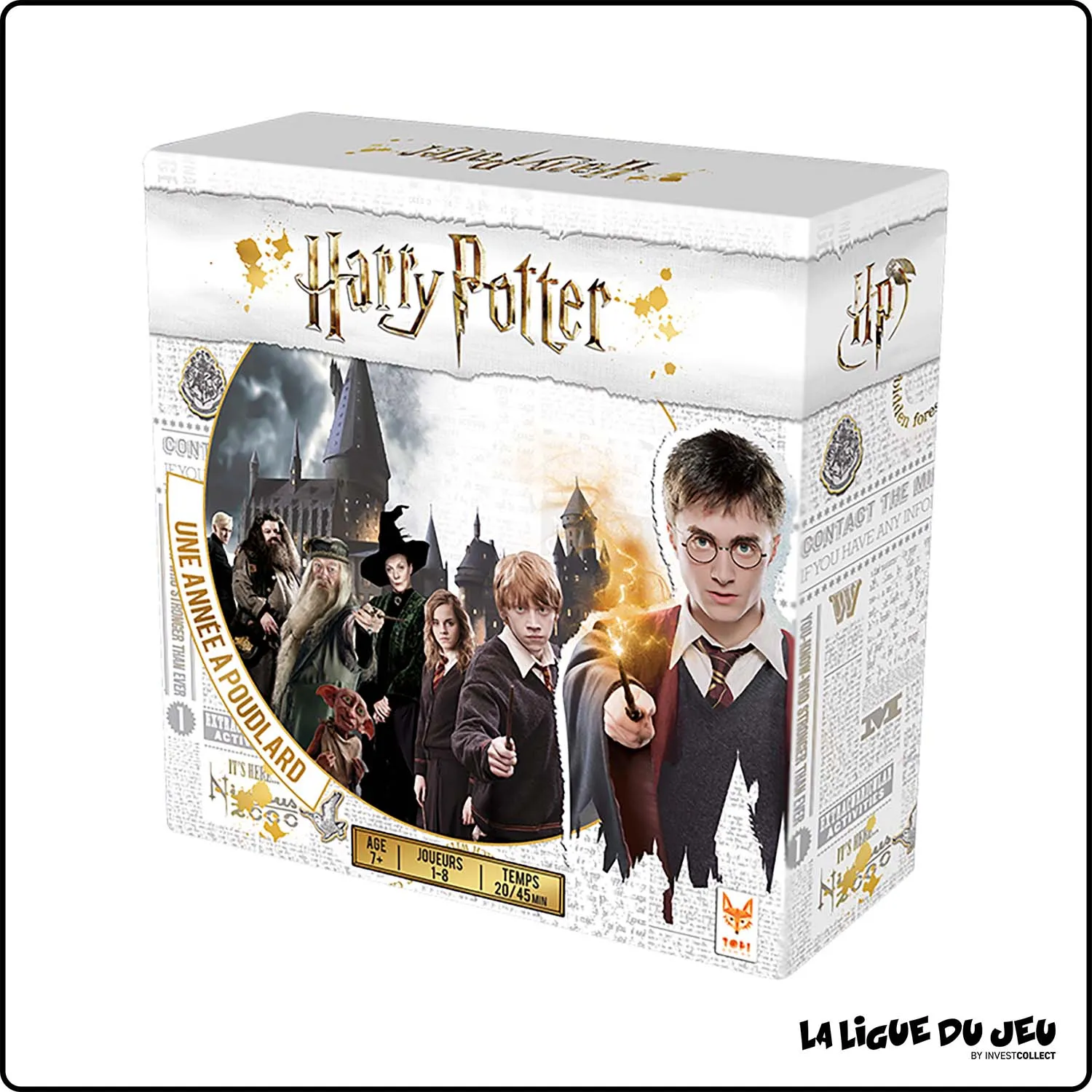 Pop-Culture - Jeu de Plateau - Harry Potter - Une Année à Poudlard Topi Games - 1