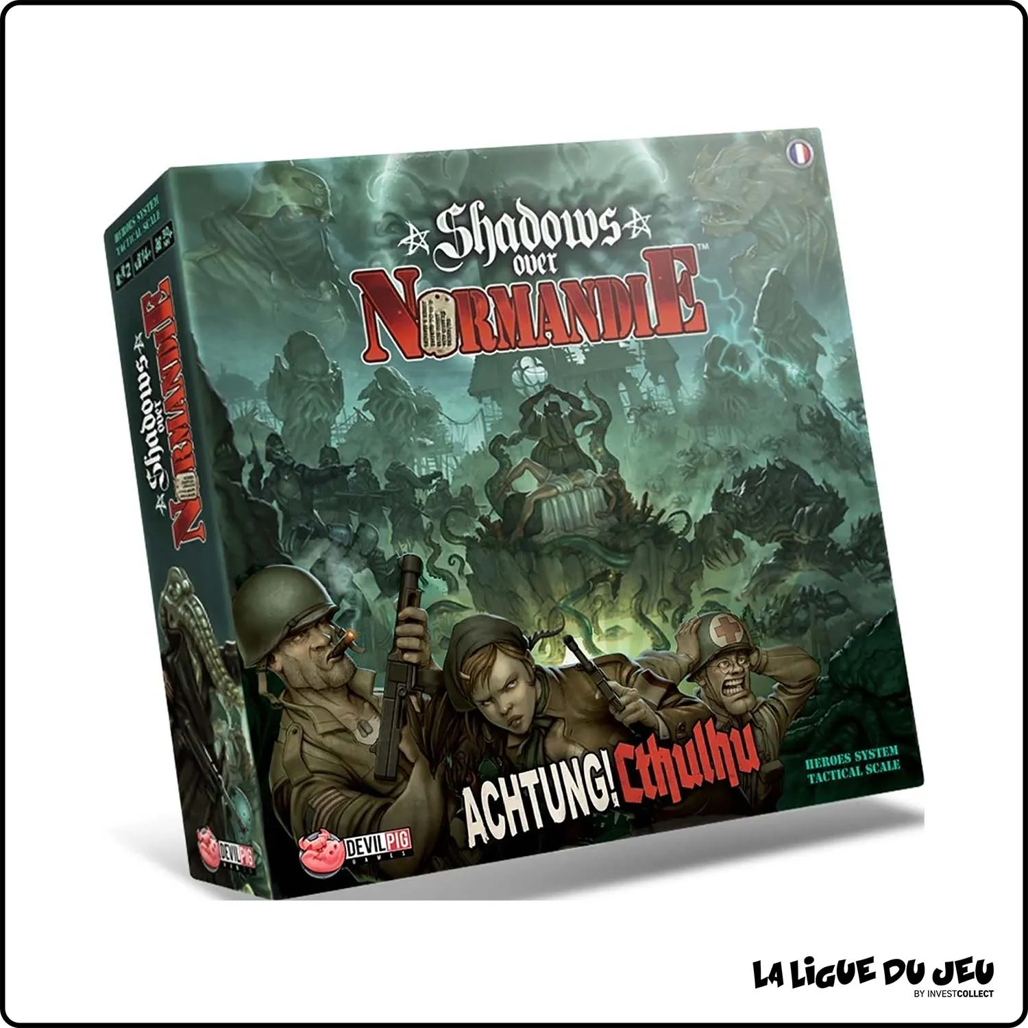 Gestion - Stratégie - Shadows Over Normandie : Core Box FR Devil Pig Games - 1