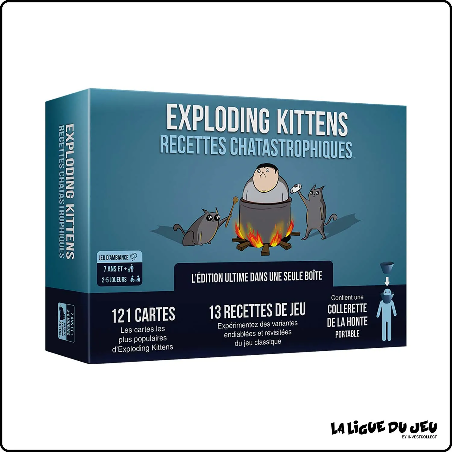 Jeu de Cartes - Exploding Kittens : Recettes chatastrophiques Exploding Kittens - 1