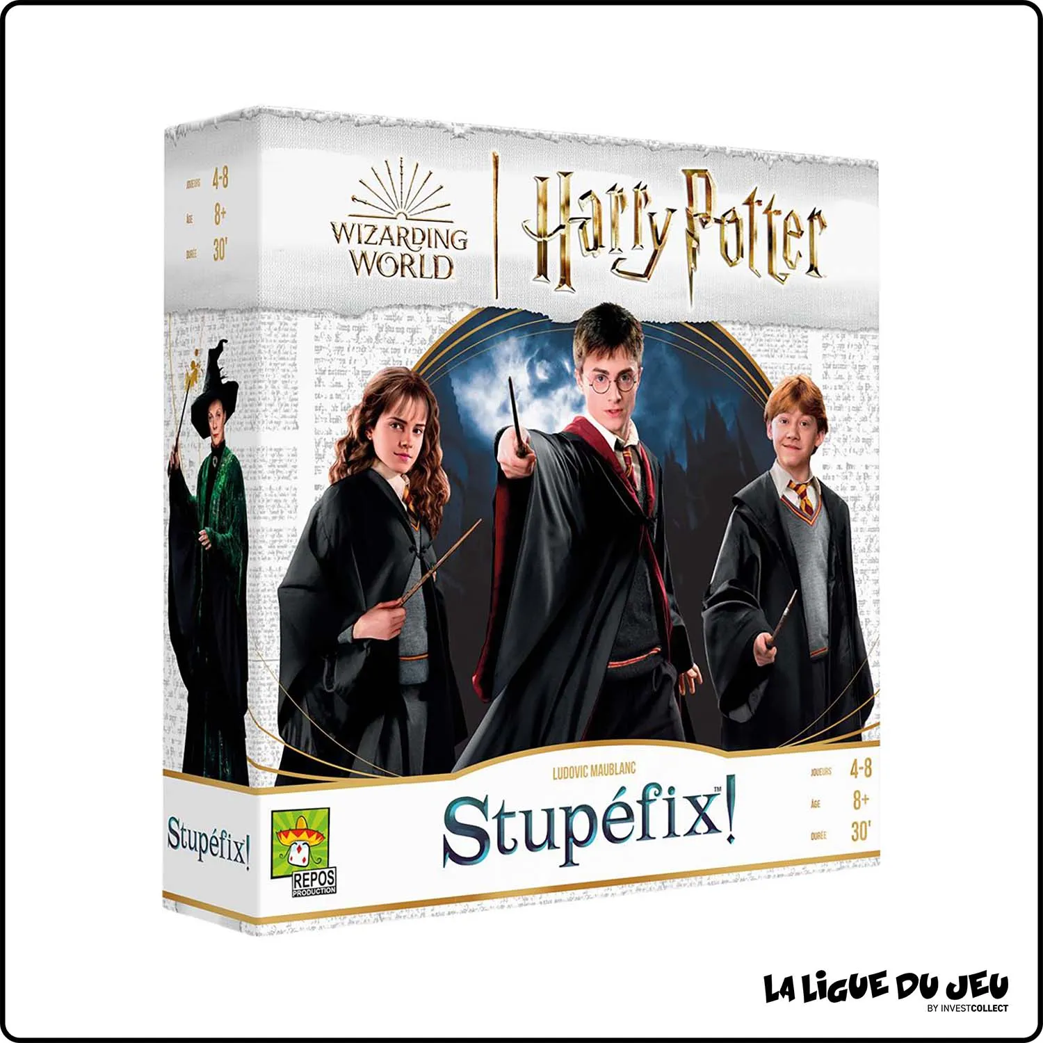 Ambiance - Jeu de Cartes - Harry Potter : Stupefix ! Repos Production - 1