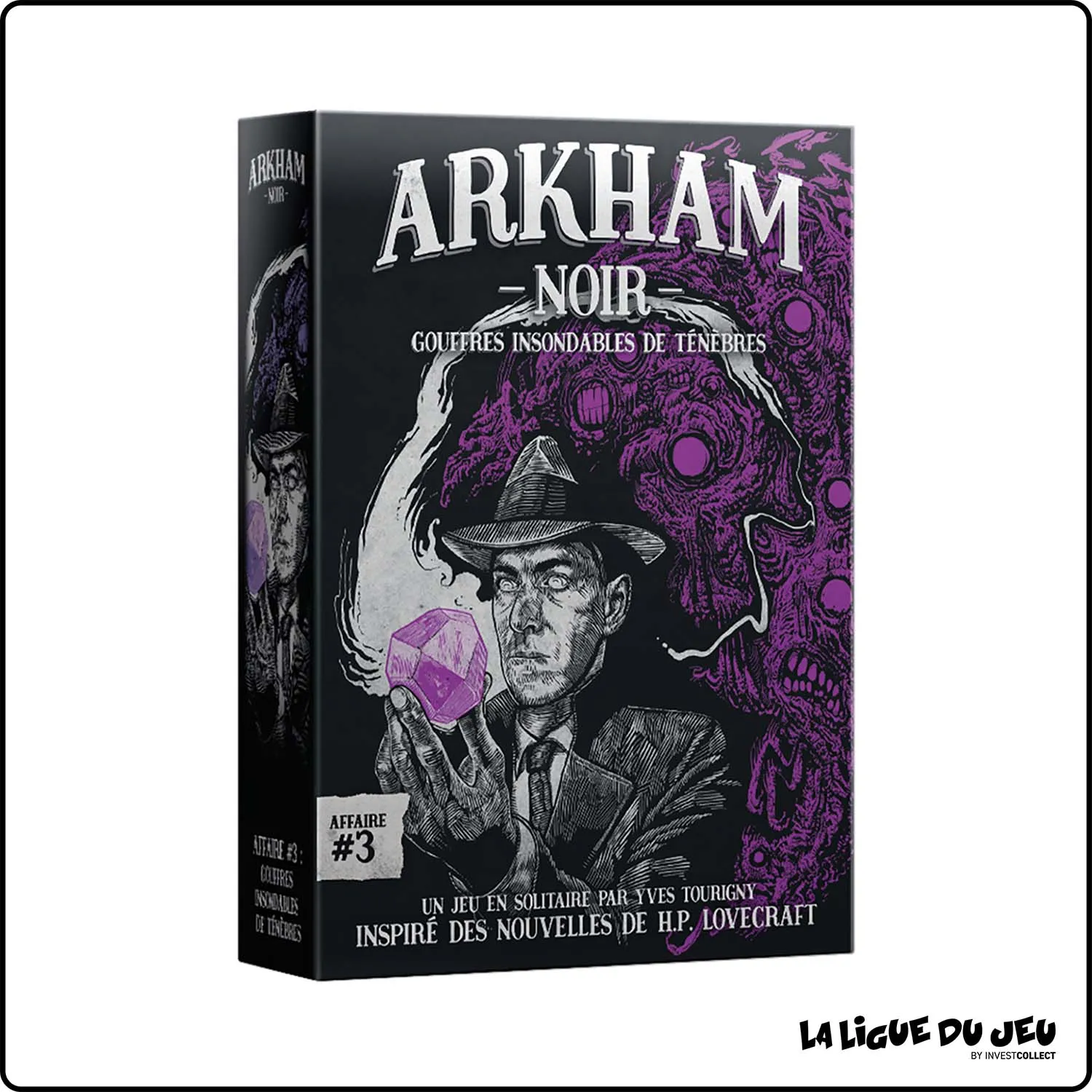 Cartes - Enquêtes - Arkham Noir - Affaire n°3 : Gouffres Insondables de Ténèbres Ludonova - 1