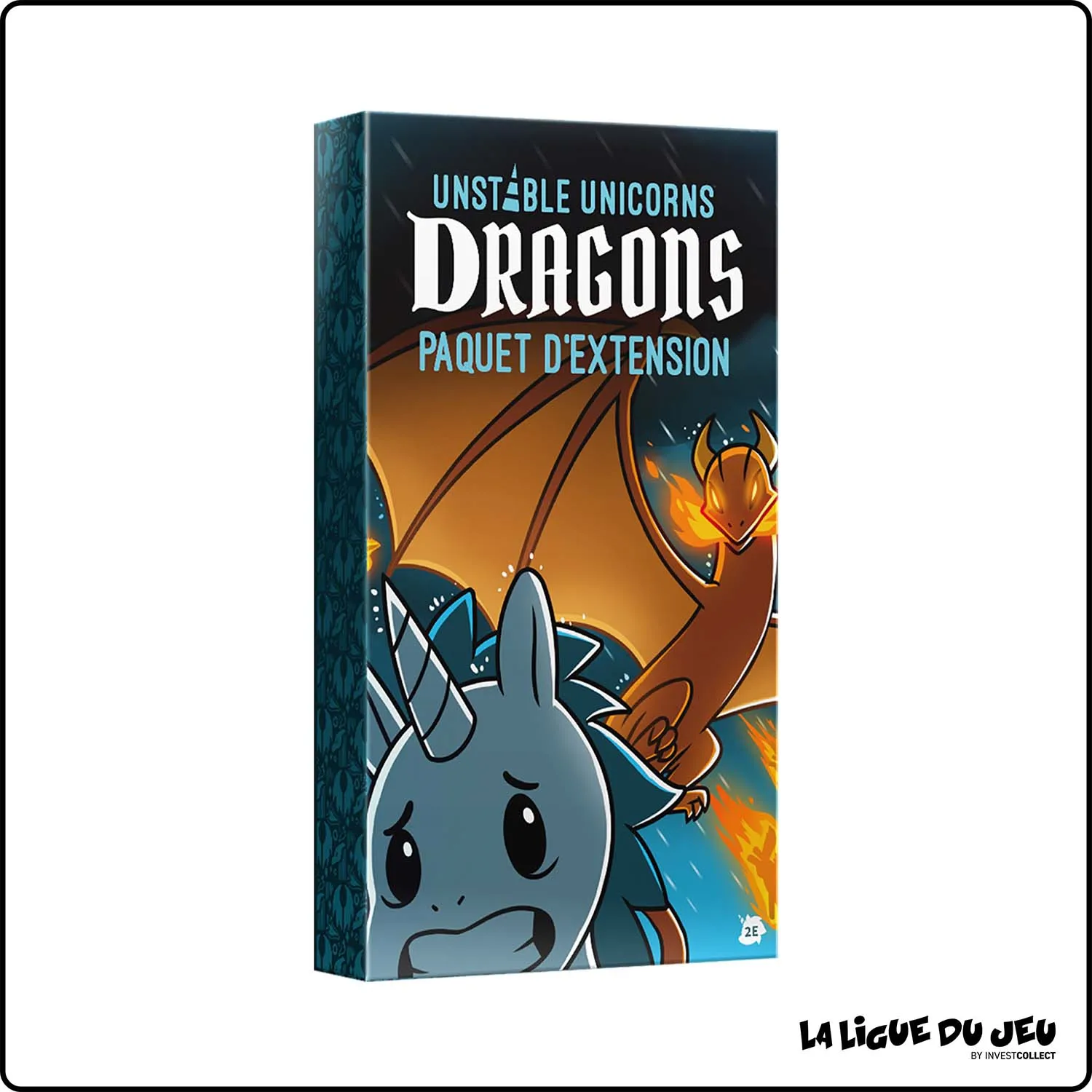 Stratégie - Jeu de Cartes - Unstable Unicorns - Extension : Dragons TeeTurtle - 2