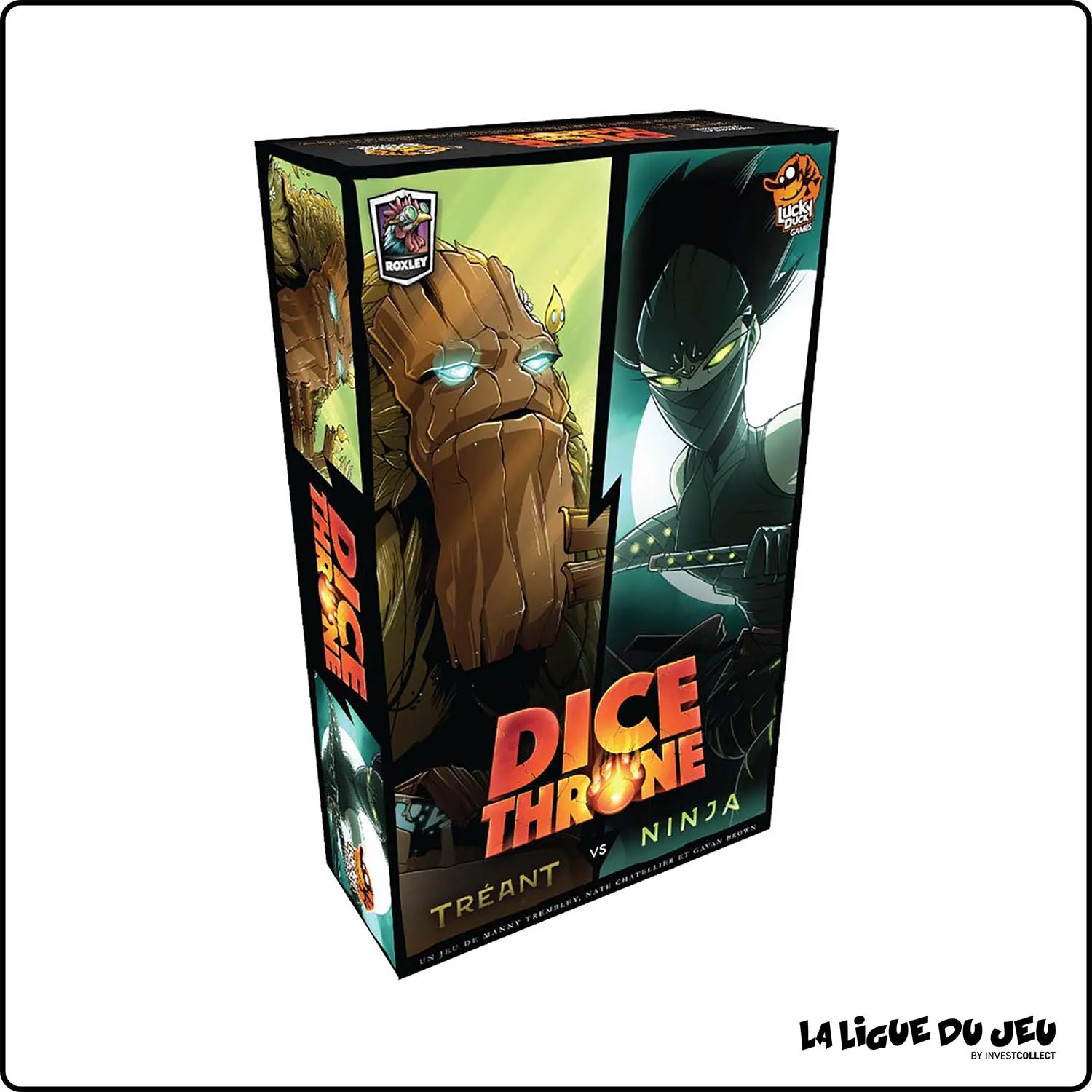 Stratégie - Dés - Dice Throne S1 - Tréant VS Ninja Lucky Duck Games - 1