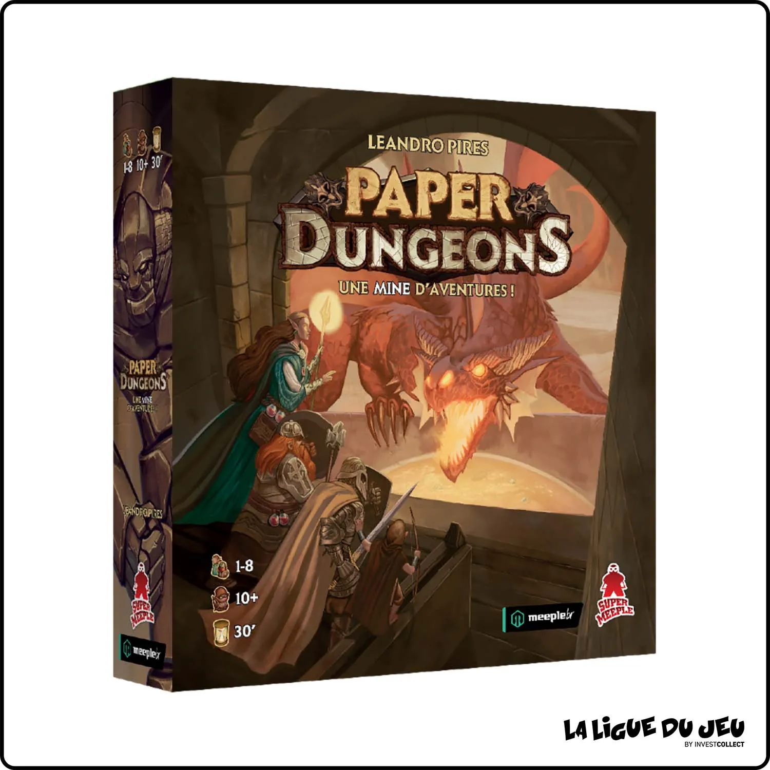 Aventure - Dés - Paper Dungeons Super Meeple - 1