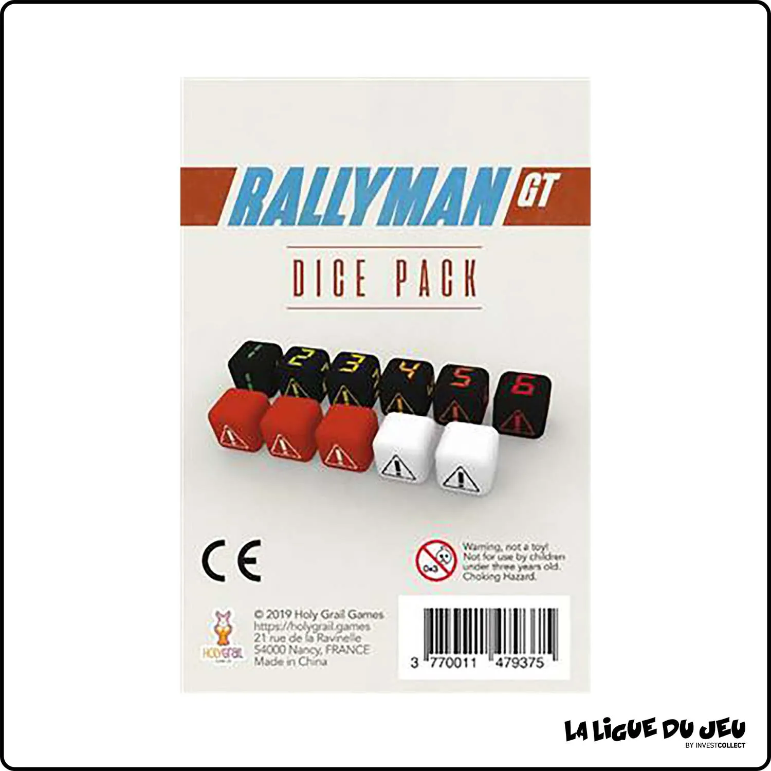 Accessoire - Jeu de Plateau - Rallyman GT - Dice Pack  - 1