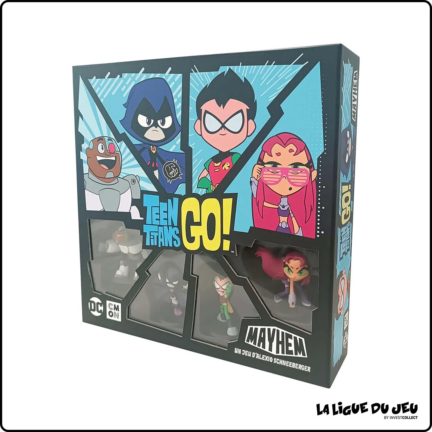 Stratégie - Jeu de Plateau - Teen Titans Go ! Mayhem CMON - 1