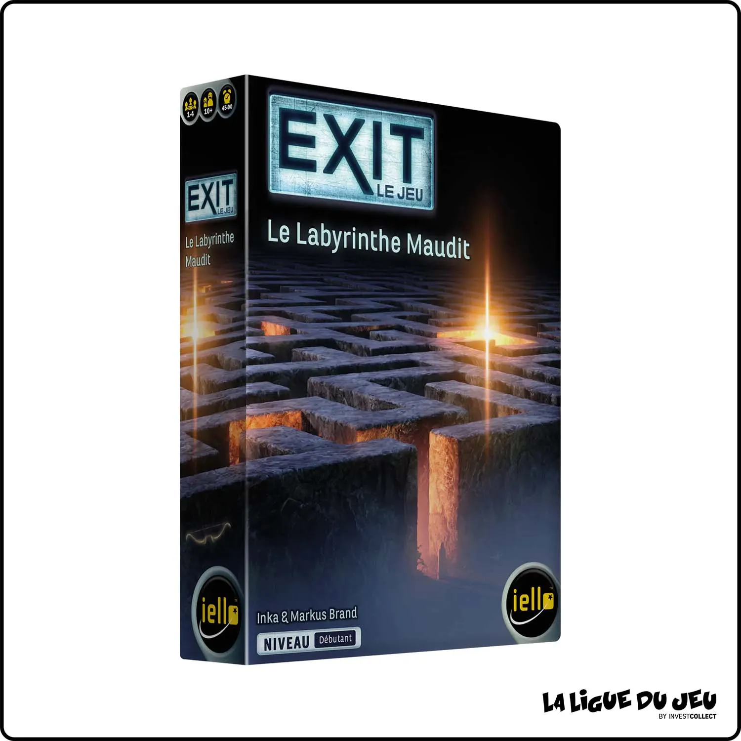 Aventure - Coopératif - Exit : Le Labyrinthe Maudit (Débutant) Iello - 1