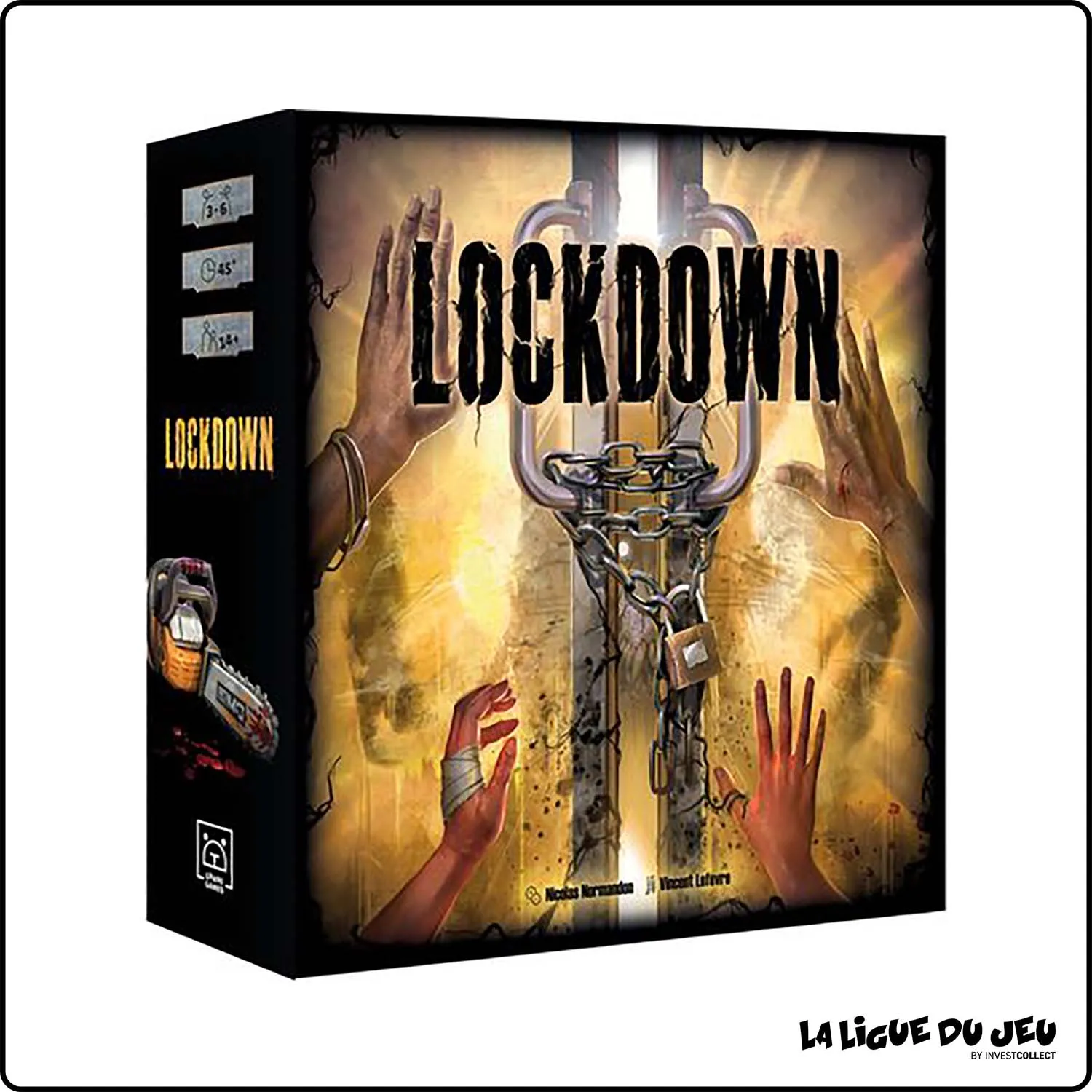 Semi-Coopération - Jeu de Cartes - Lockdown GRRRE Games - 2