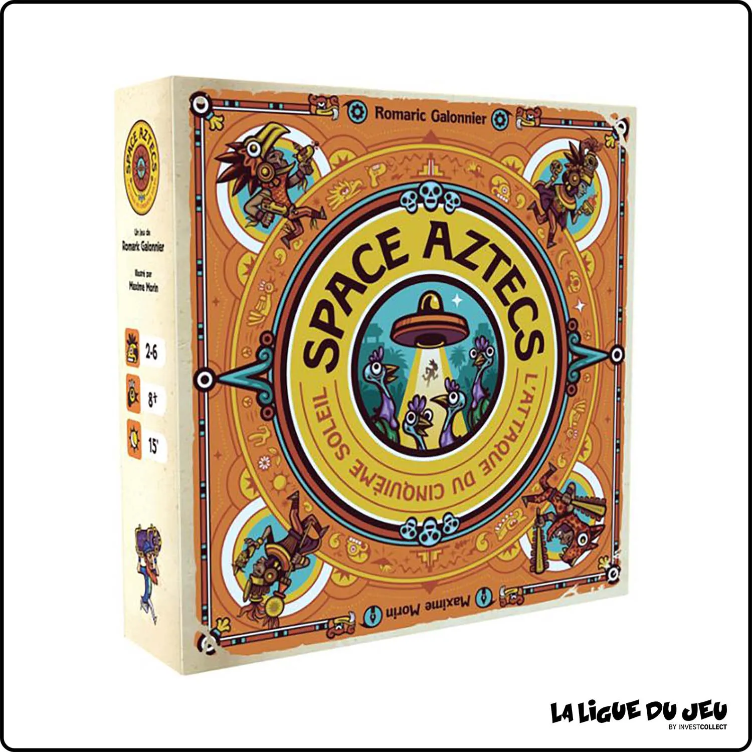 Stratégie - Jeu de Cartes - Space Aztecs Lumberjacks Studio - 1