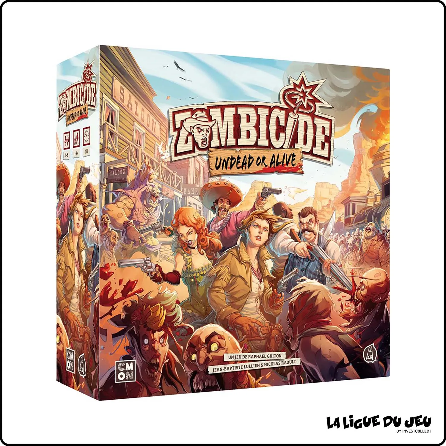 Figurine - Jeu de Plateau - Zombicide - Undead or Alive CMON - 2