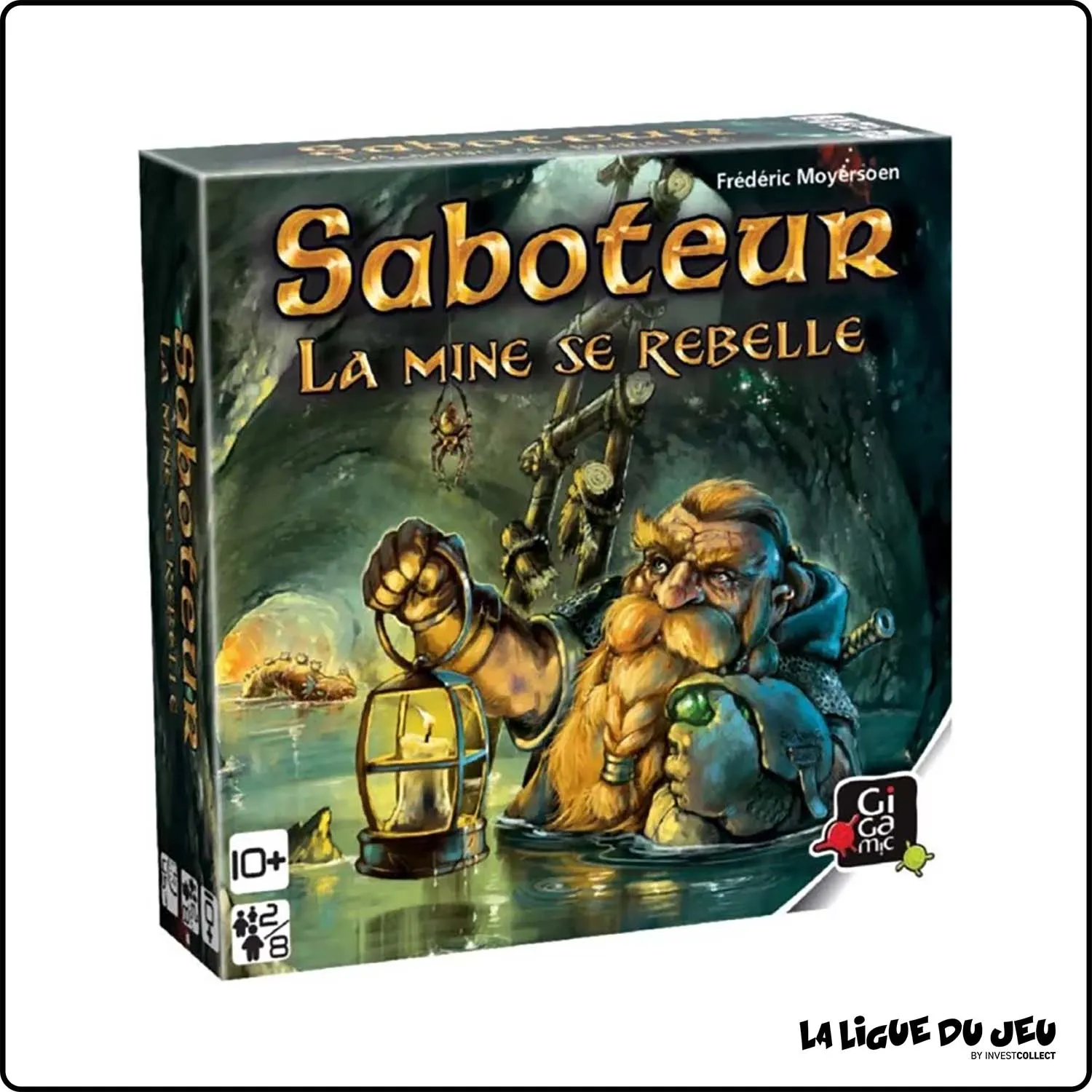 Jeu de cartes - Jeu à rôle caché - Saboteur - La Mine se Rebelle Gigamic - 1