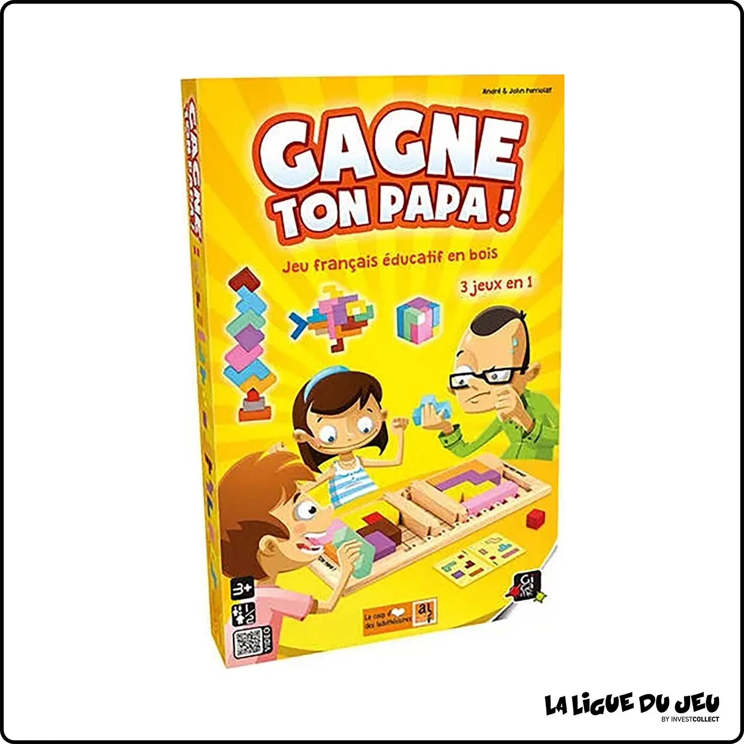 Jeu de logique - Rapidité - Gagne ton papa ! Gigamic - 1