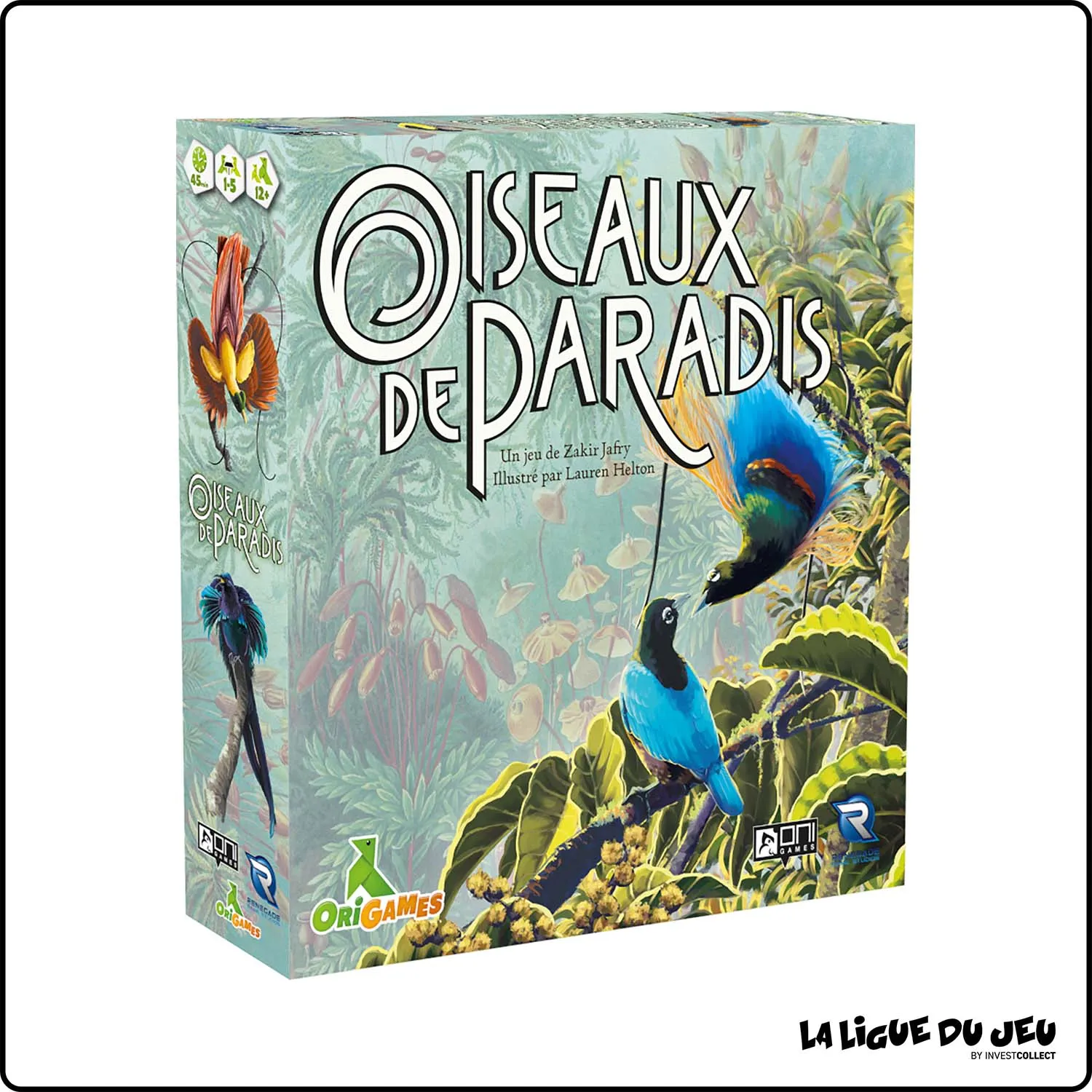 Gestion - Jeu de Cartes - Oiseaux de Paradis Origames - 1