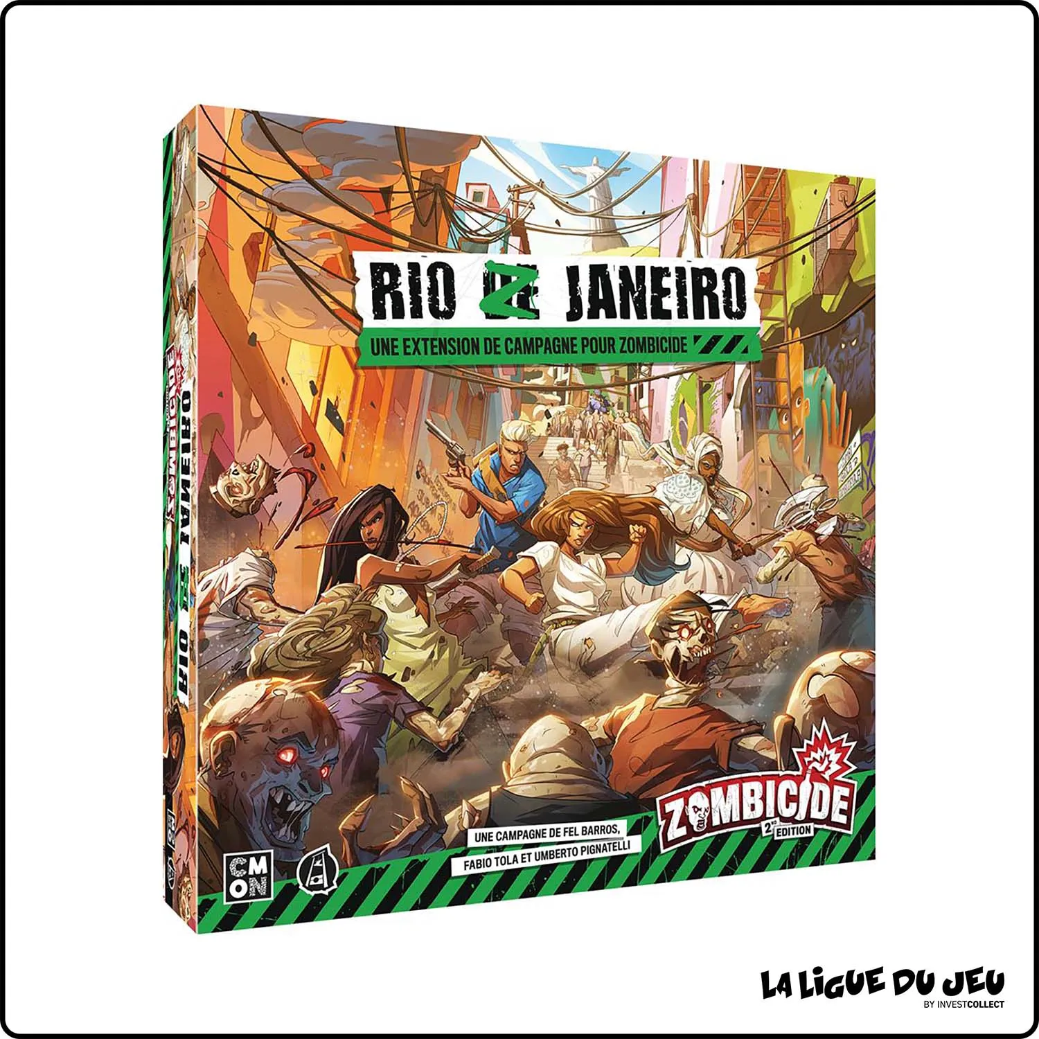 Figurine - Jeu de Plateau - Zombicide : Rio Z Janeiro CMON - 2