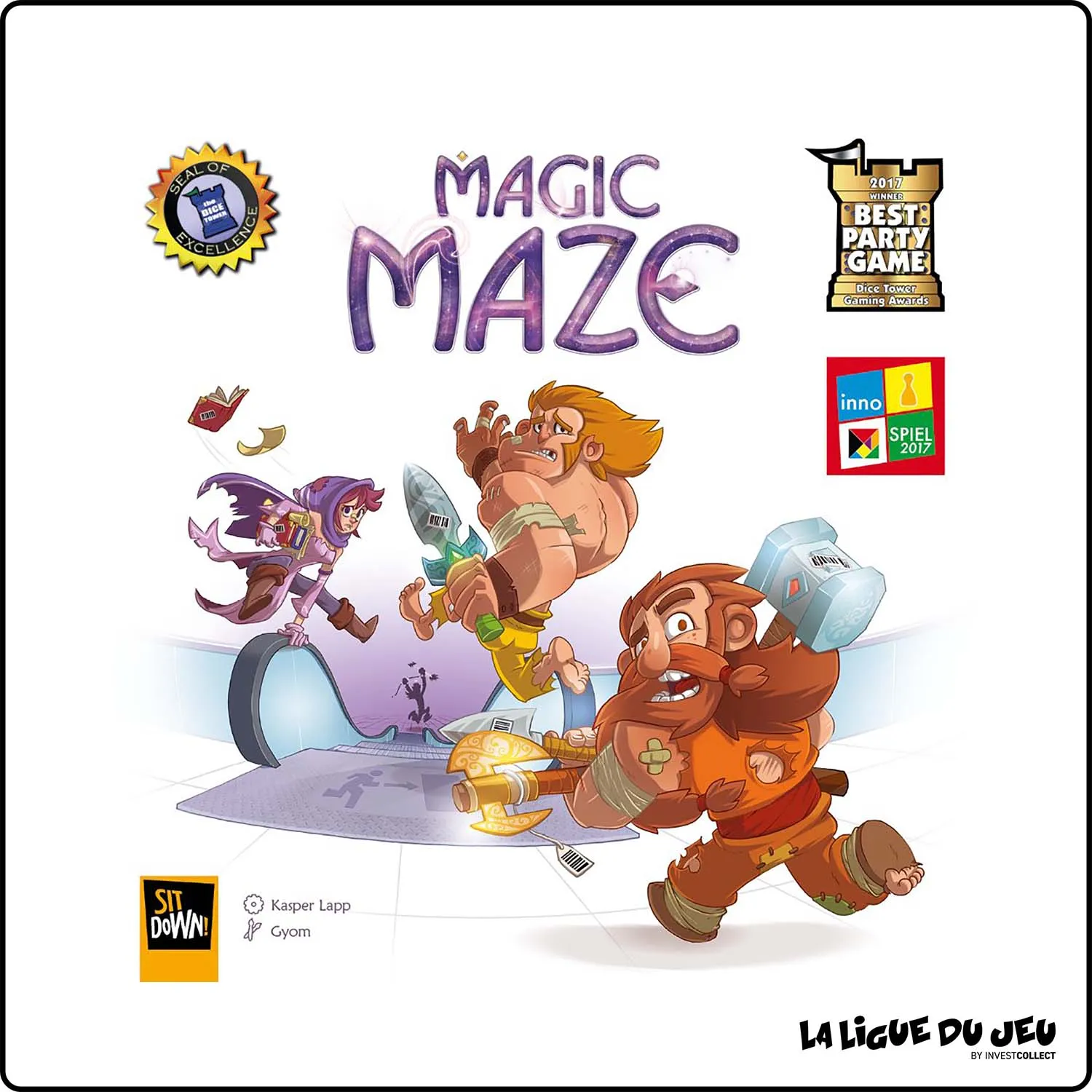 Coopération - Jeu de Cartes - Magic Maze Sit Down - 1