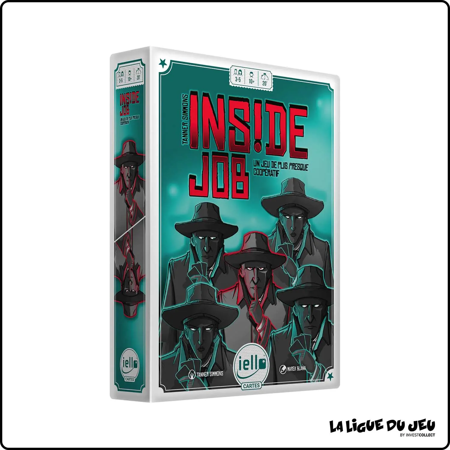 Jeu de Pli - Jeu a rôle caché - Inside Job Iello - 1