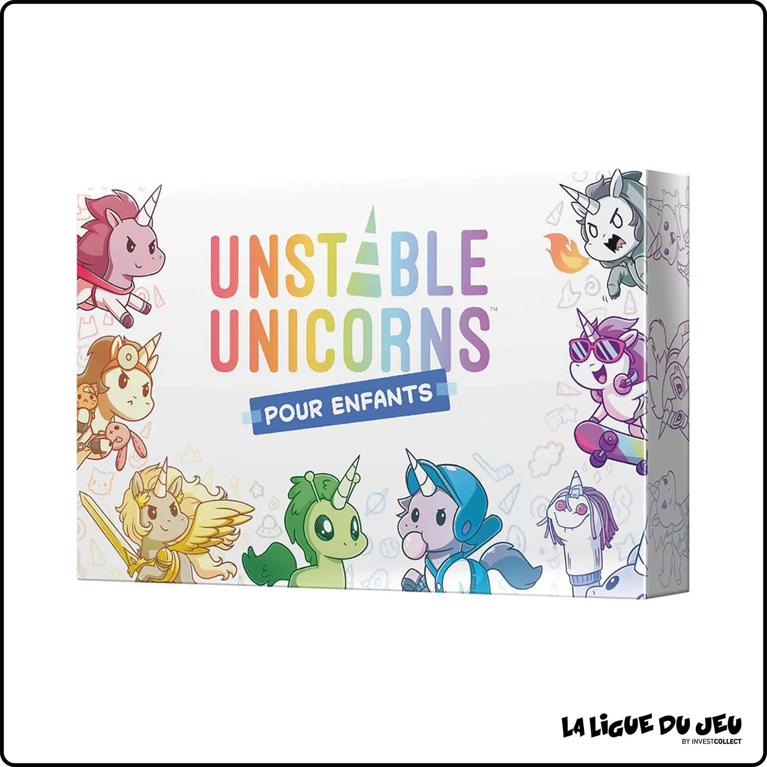 Stratégie - Jeu de Cartes - Unstable Unicorns pour Enfants TeeTurtle - 1