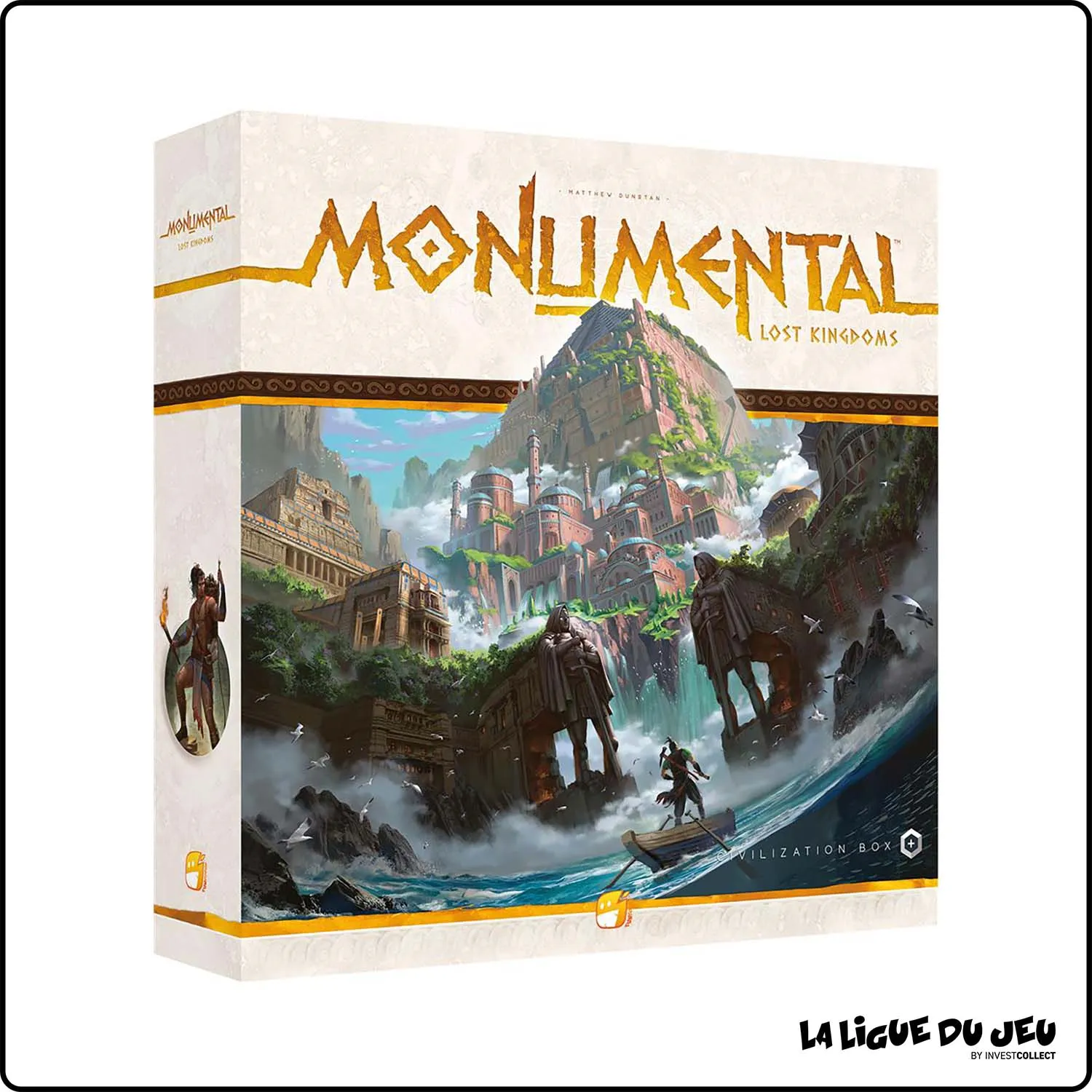 Jeu de Plateau - Conquête de Territoire - Monumental - Extension Lost Kingdoms Asmodée - 1